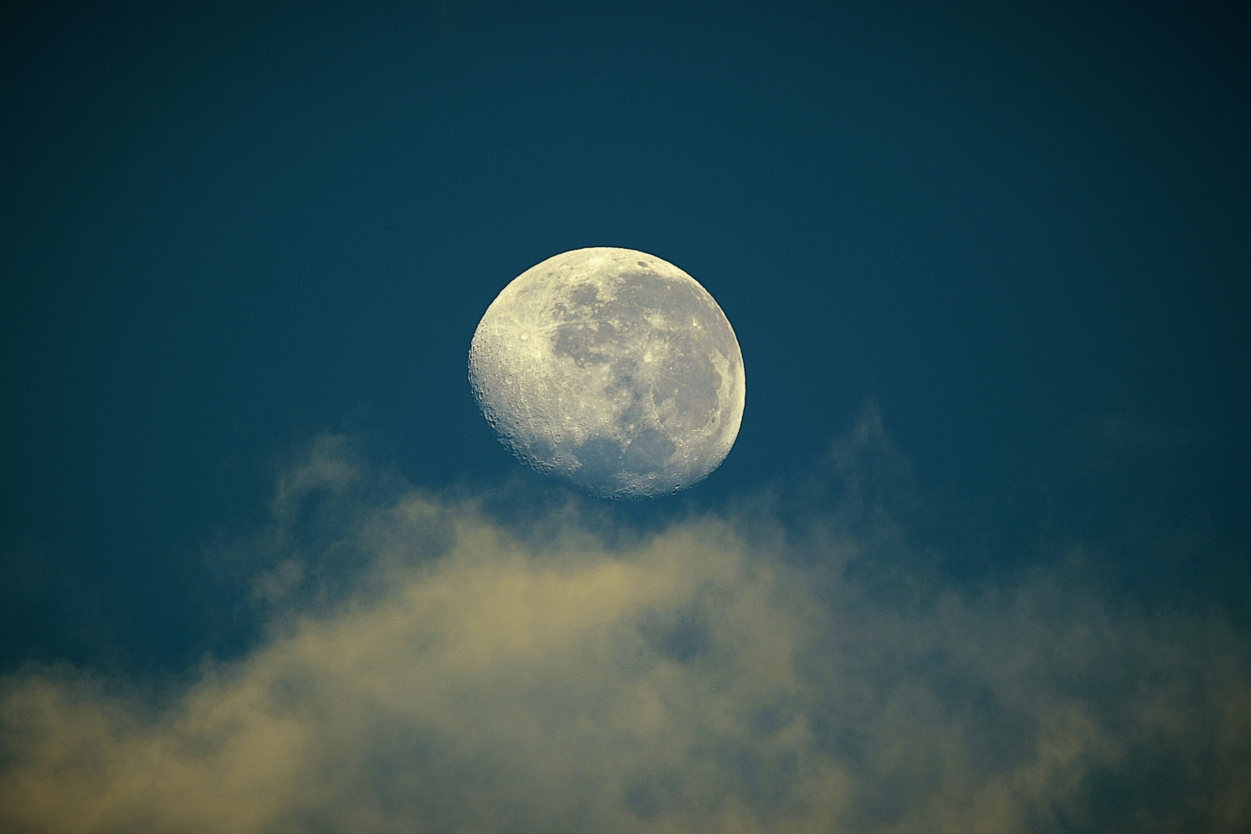 THE MOON. THE MOON.