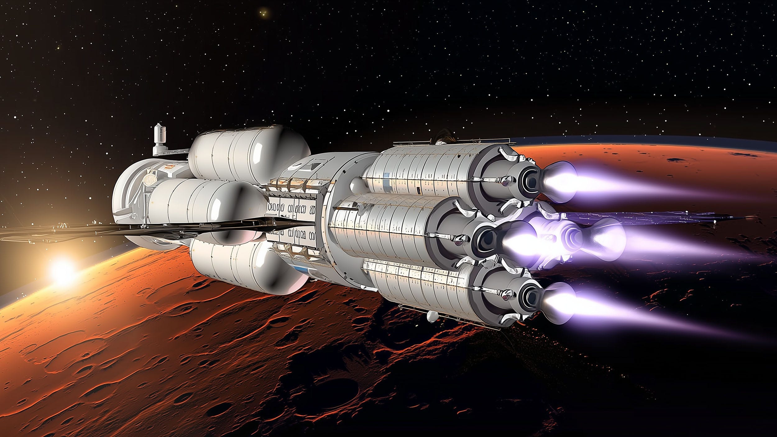 Direct Fusion Drive to Mars: The Starfire Architecture for Fast Human Direct Fusion Drive to Mars: The Starfire Architecture for Fast Human