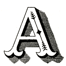 Letter “A”