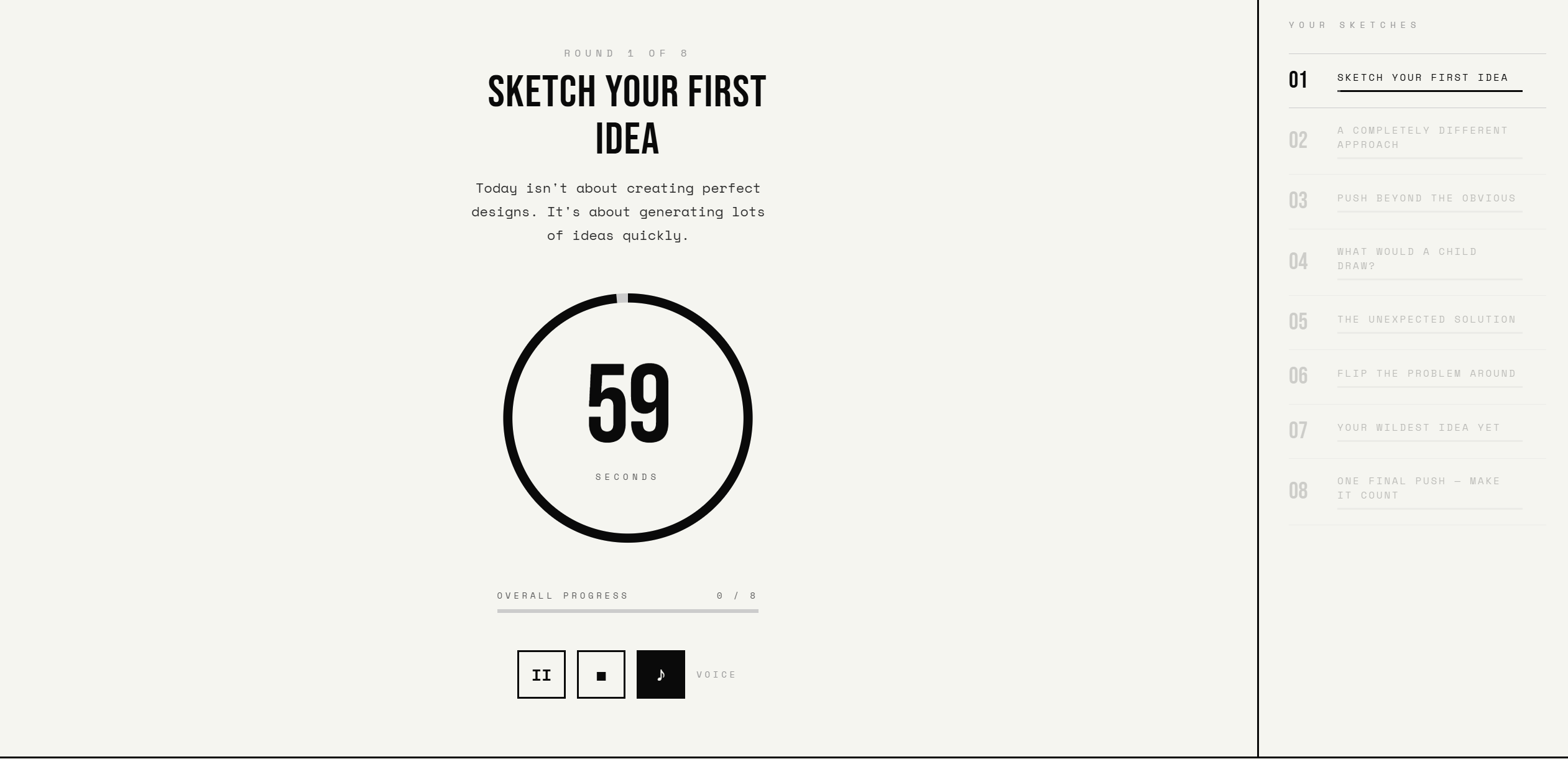 Free Crazy 8 Ideation — The Fastest Way to Generate 8 Ideas Online