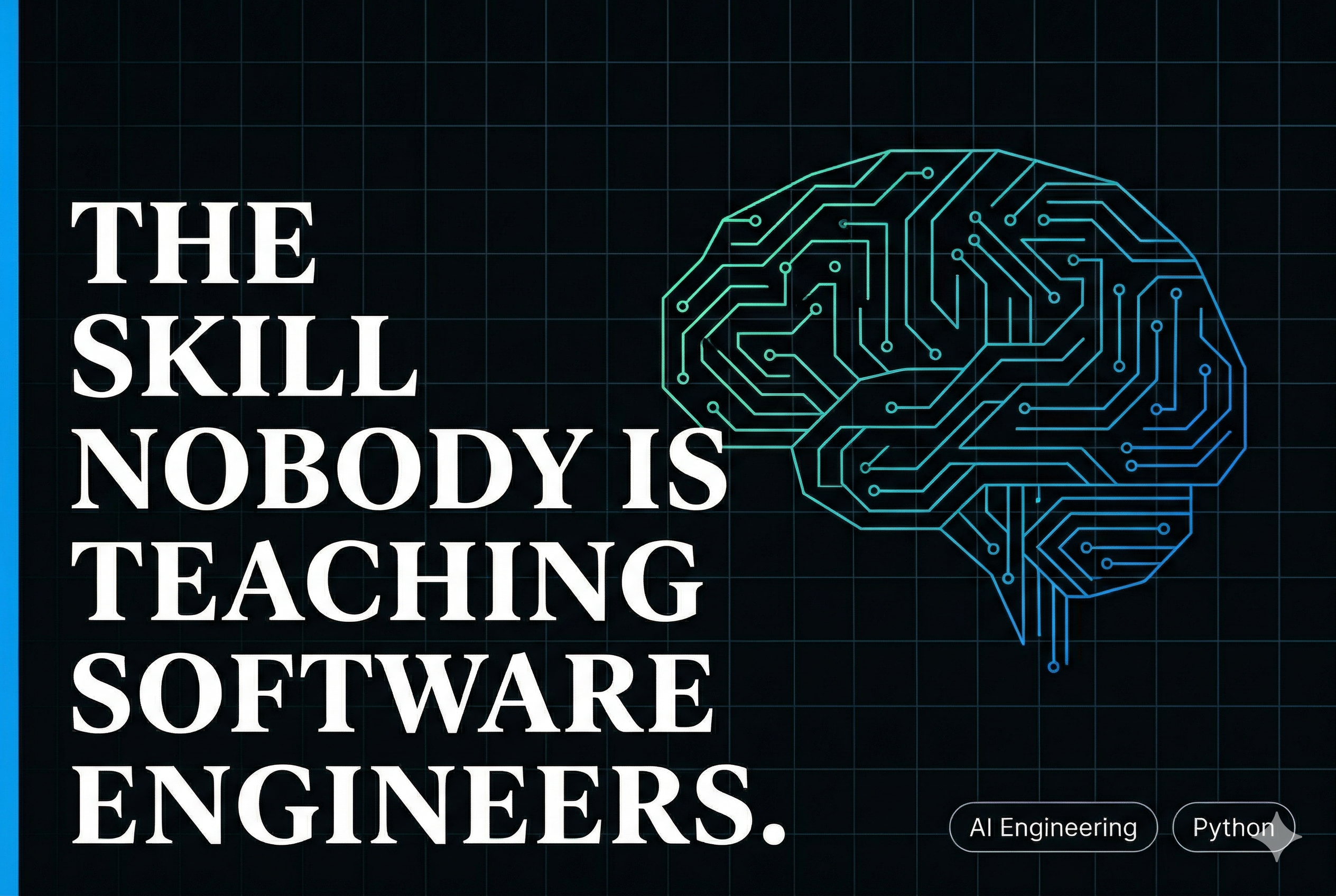 The Skill Nobody Is Teaching Software Engineers (And Why It Will Define the Next Decade)