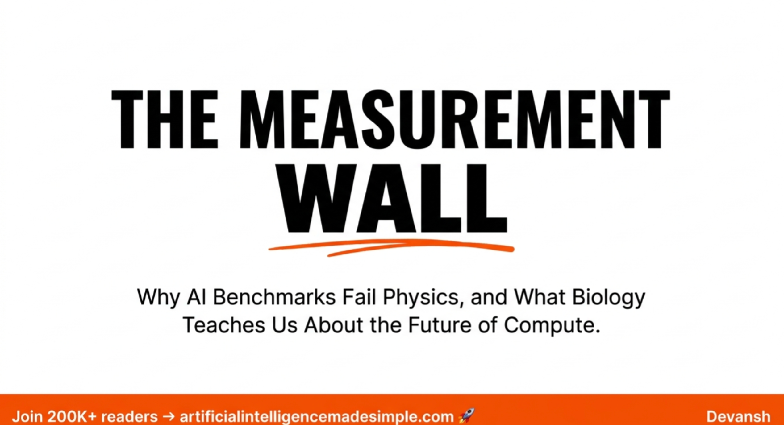 AI Isn’t Hitting a Scaling Wall. It’s Hitting a Measurement Wall.