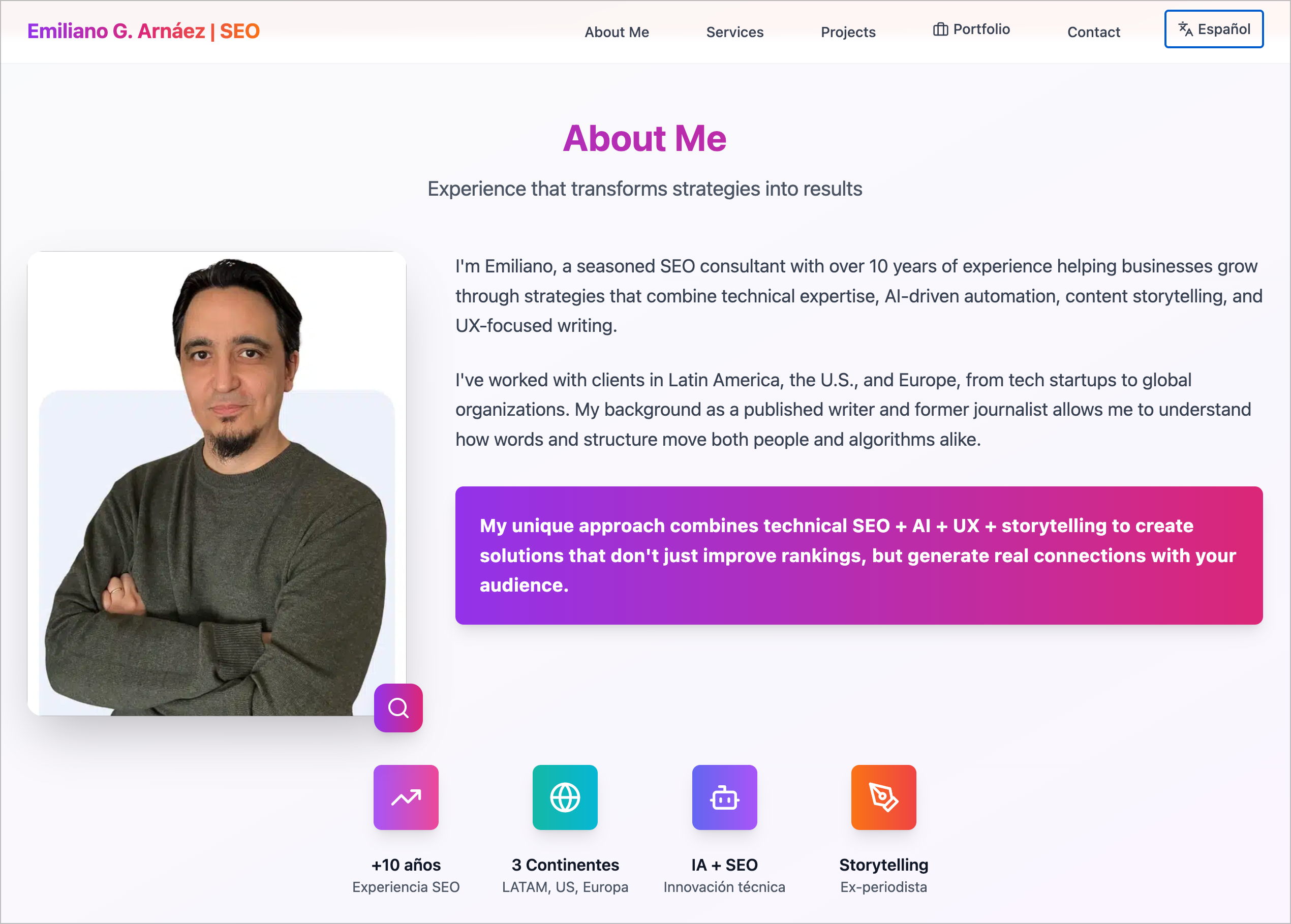 Detrás de emilianoarnaez.com: mi historia como consultor SEO