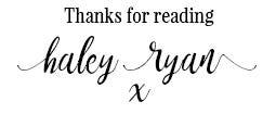 Haley Ryan signature