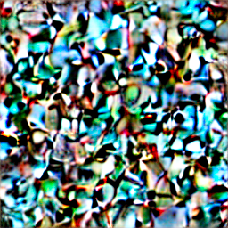 Image of static with lots of cyan and magenta and yellow