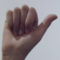 An image of the hitchhike hand gesture
