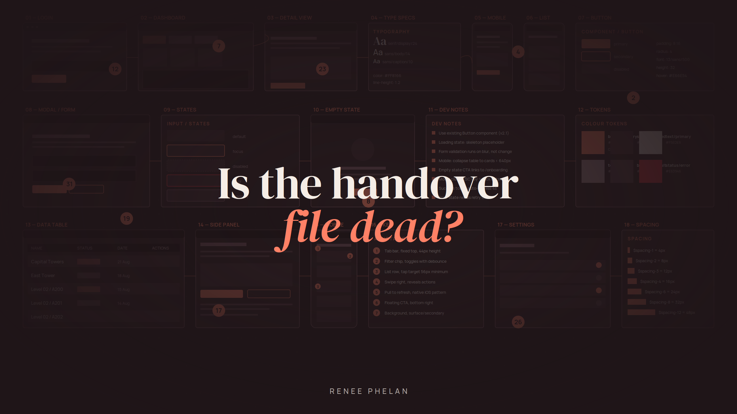 Is the handover file dead?