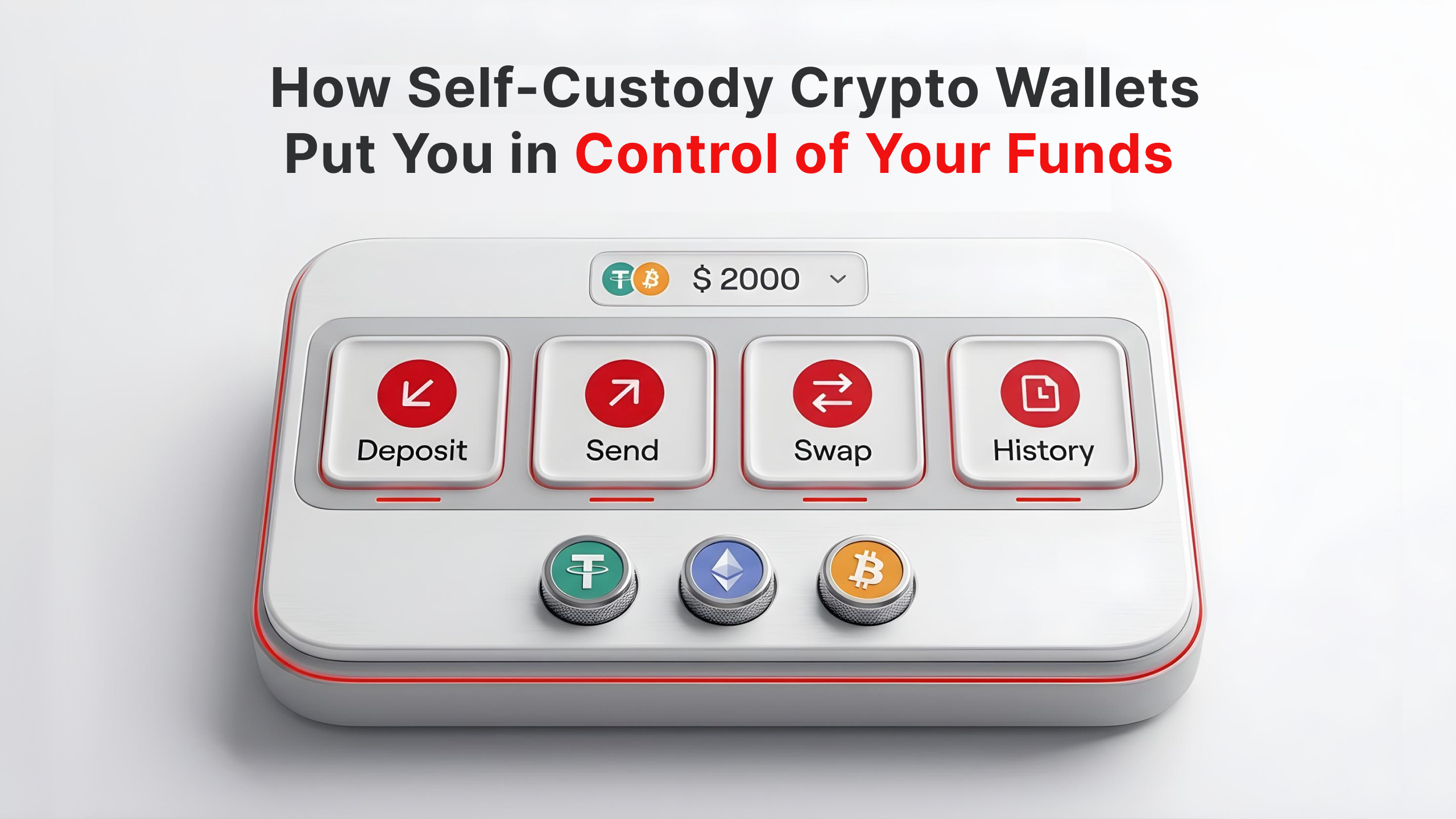 How Self-Custody Crypto Wallets Put You in Control of Your Funds