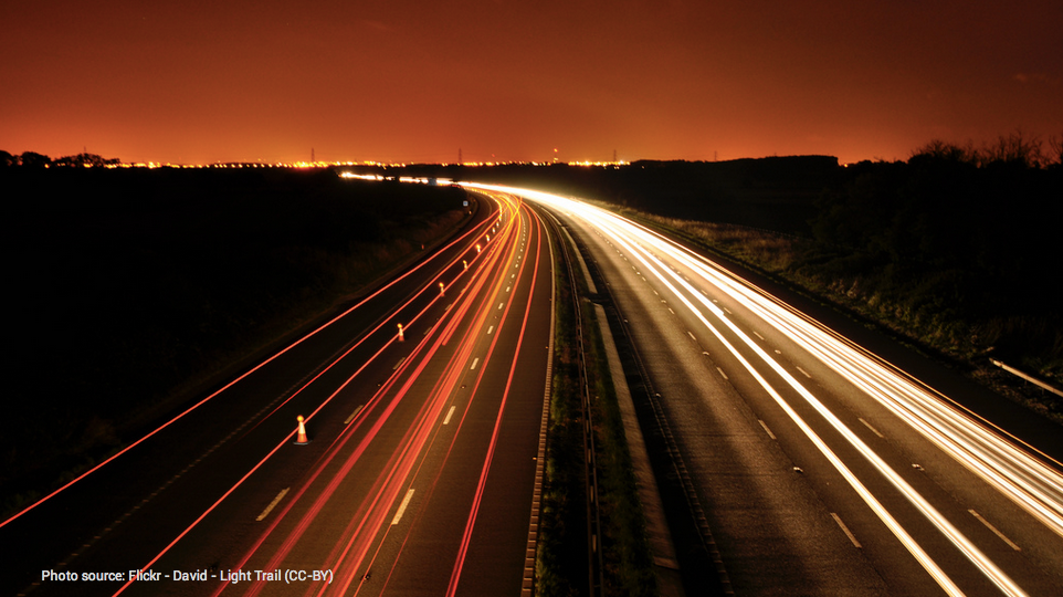 Flickr — David — Light Trail (CC-BY)