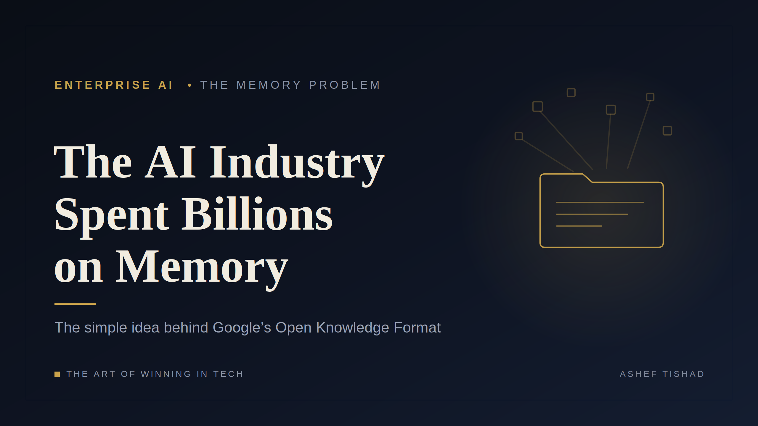 The AI Industry Spent Billions on Memory Before a Surprisingly Simple Idea Inspired Google’s Open…