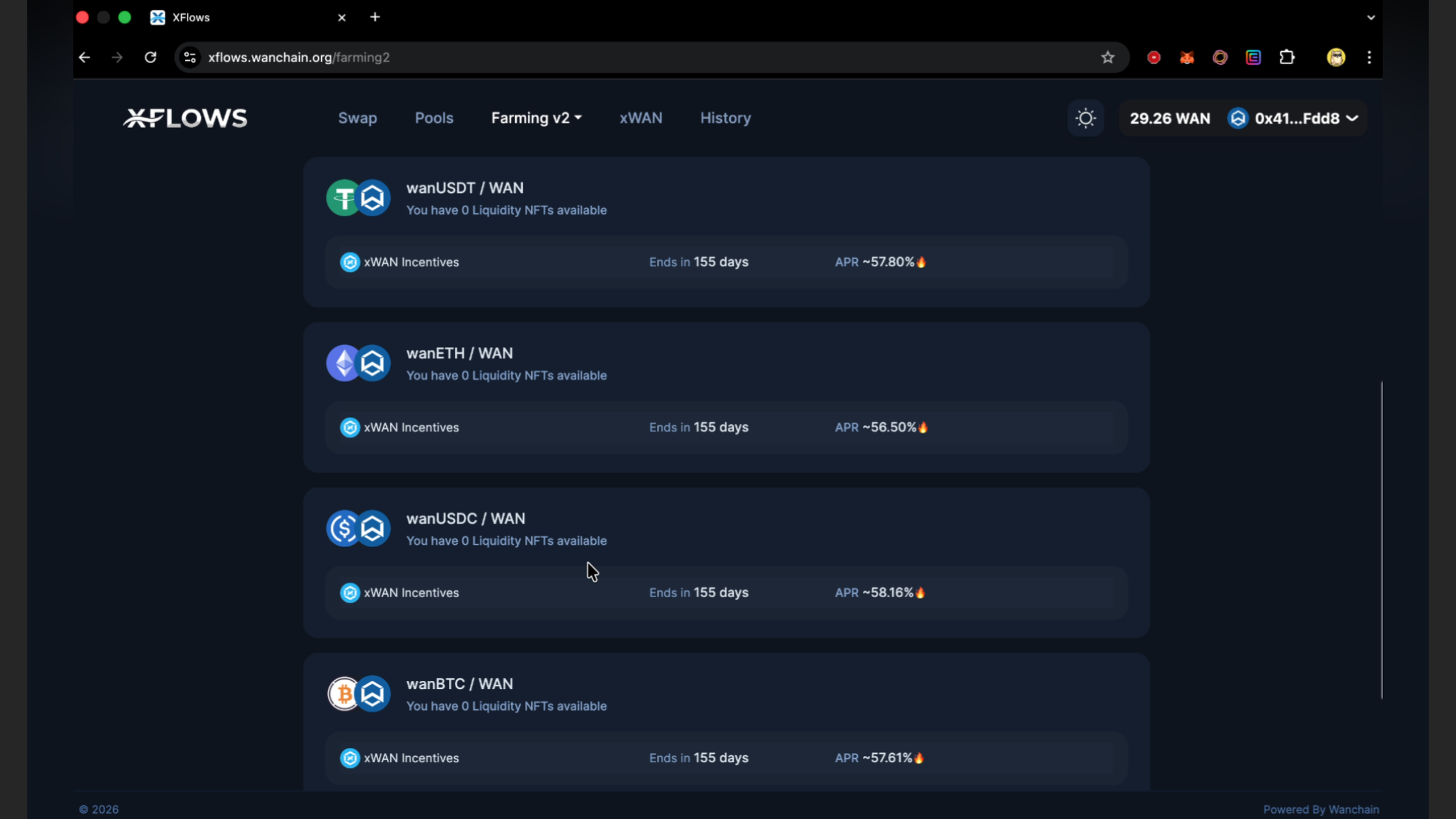 XFlows Farming v2 Walkthrough
