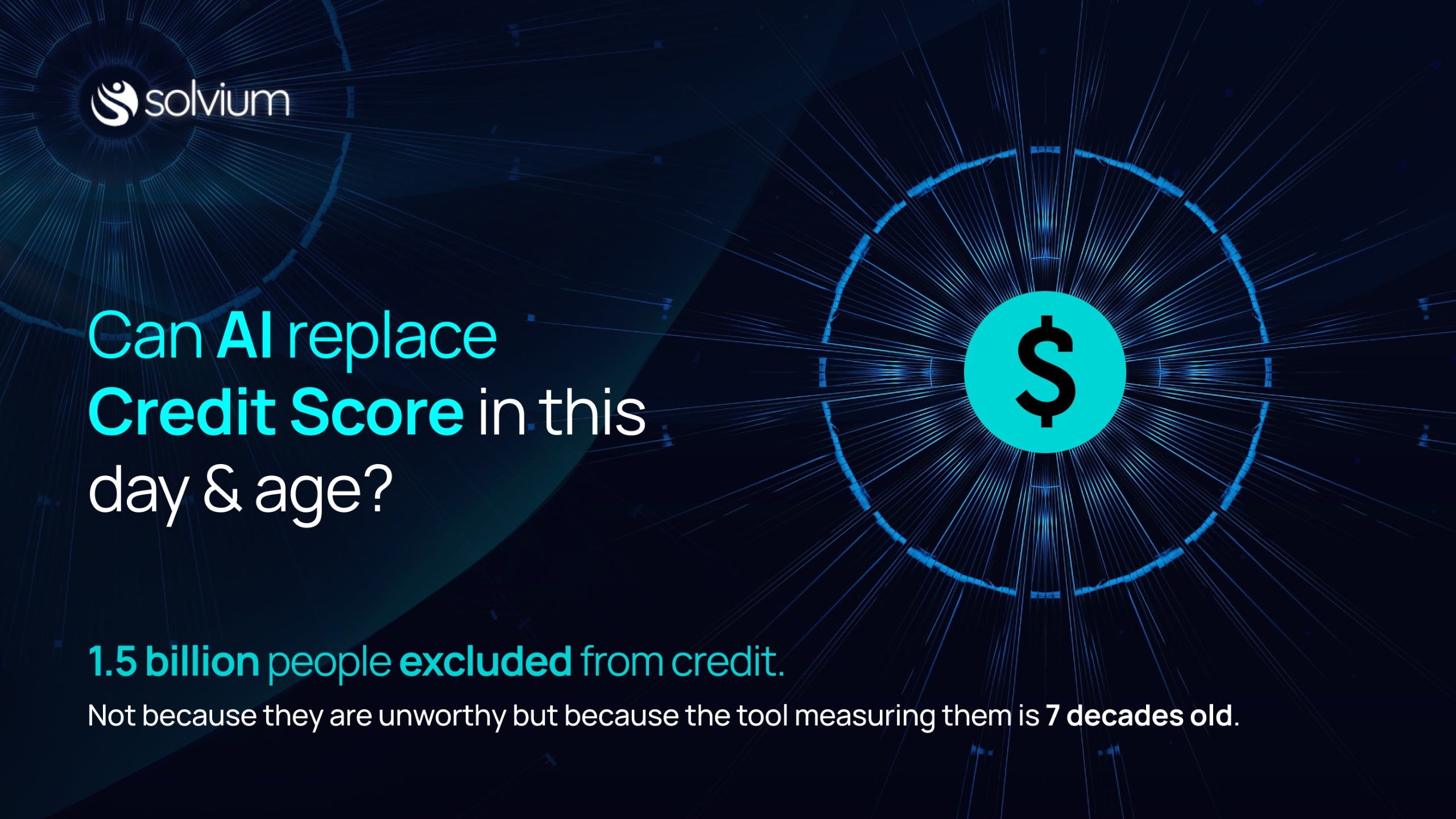 Can AI replace credit scores in this day and age?