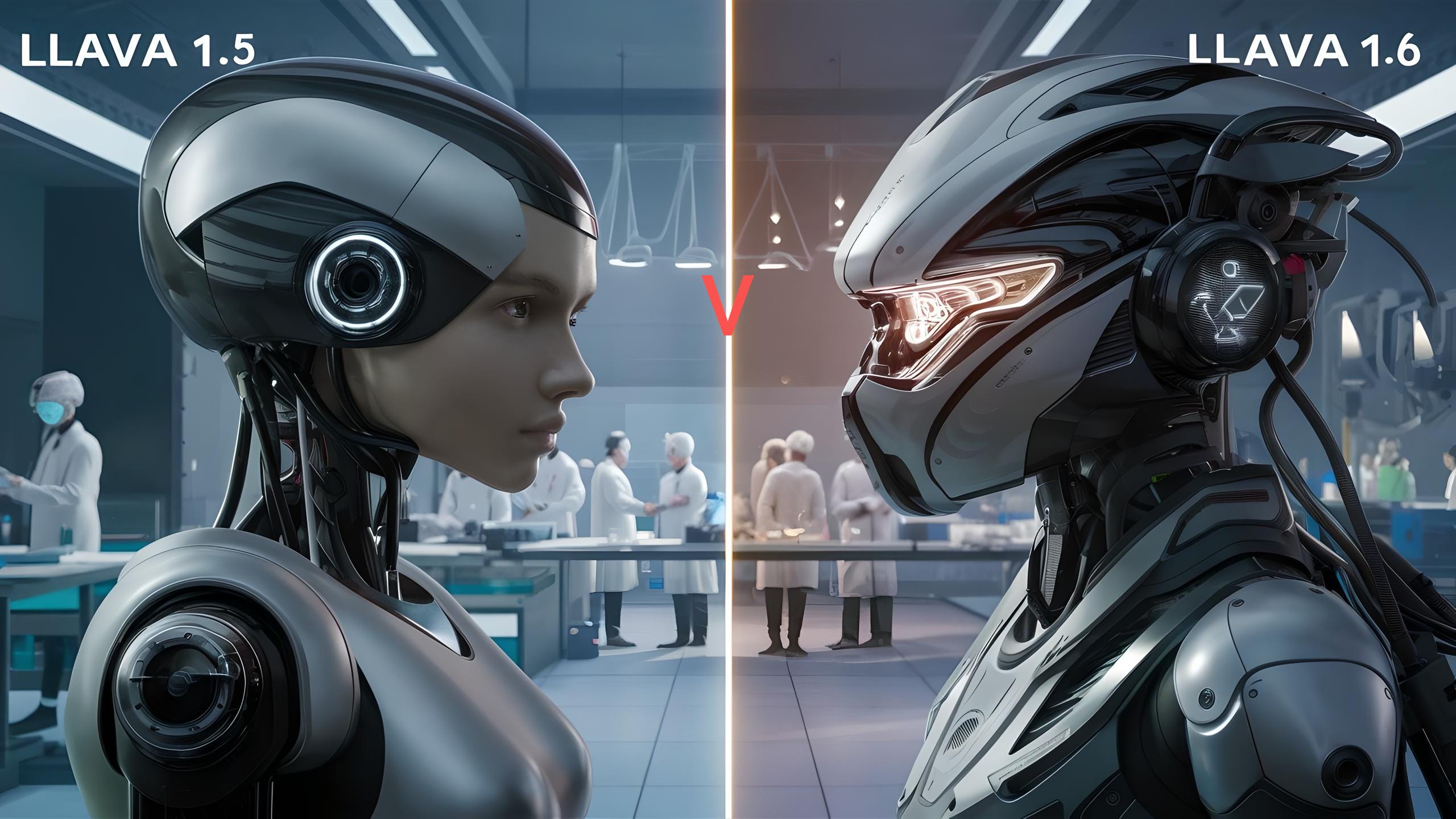 Llava 1.6 v Llava 1.5