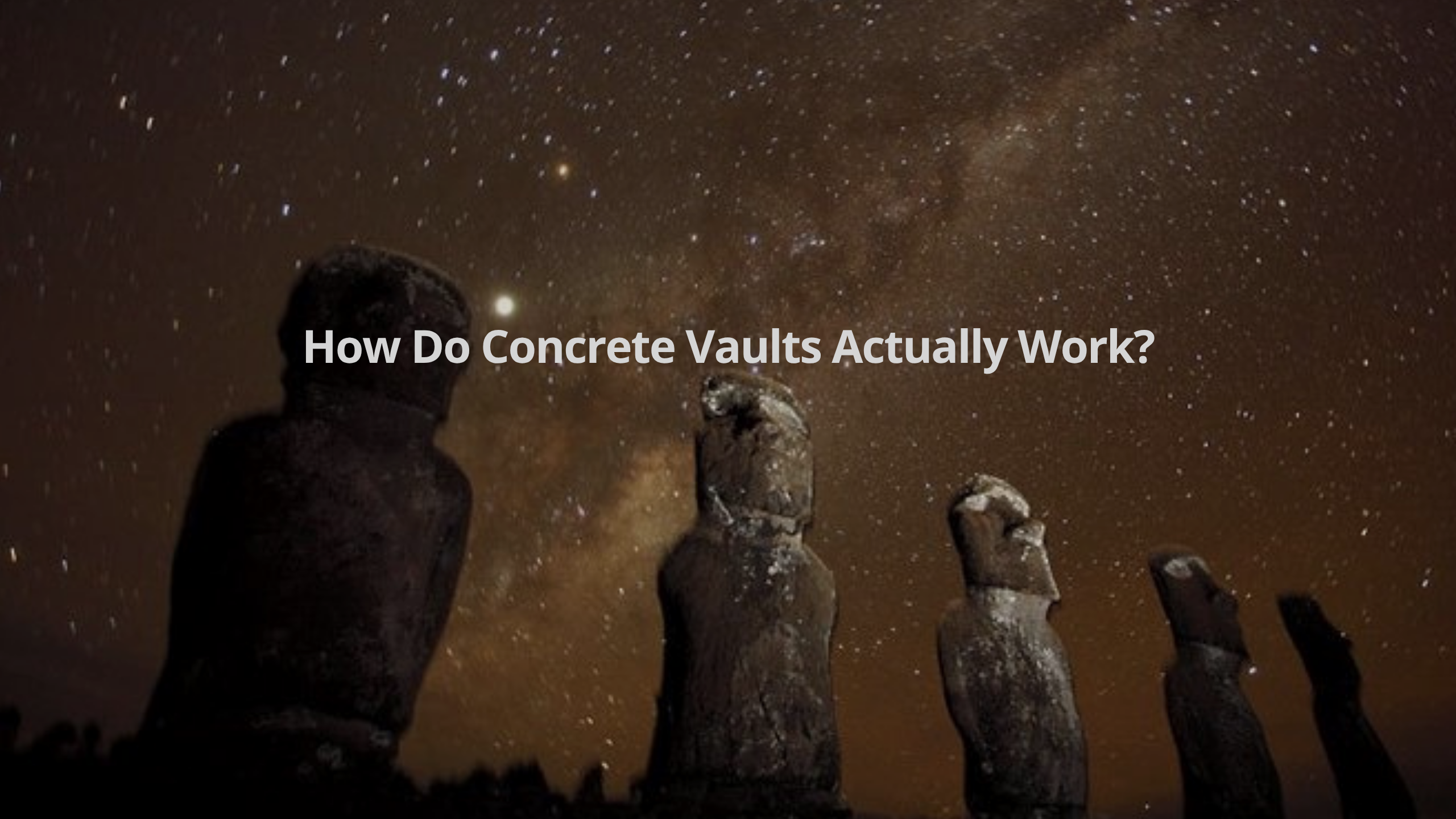 How Do Concrete Vaults Actually Work?