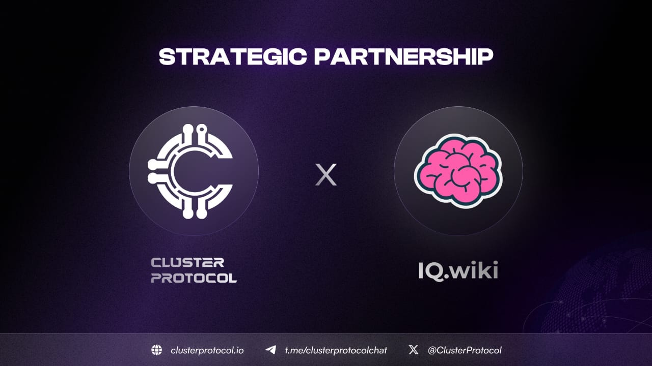 Cluster Protocol announces its strategic partnership with IQ.wiki