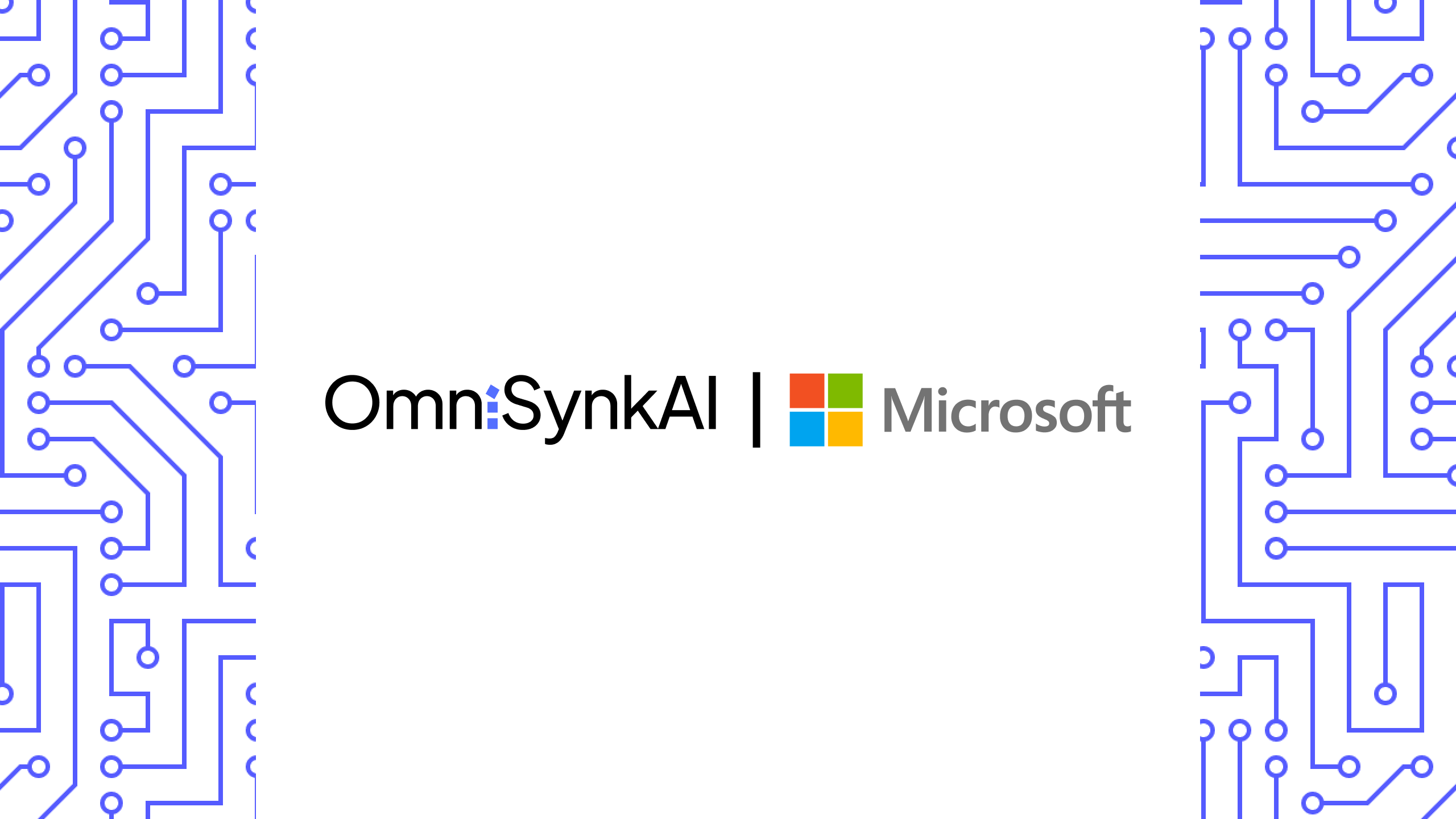 OmniSynkAI accepted into the Microsoft for Startups program