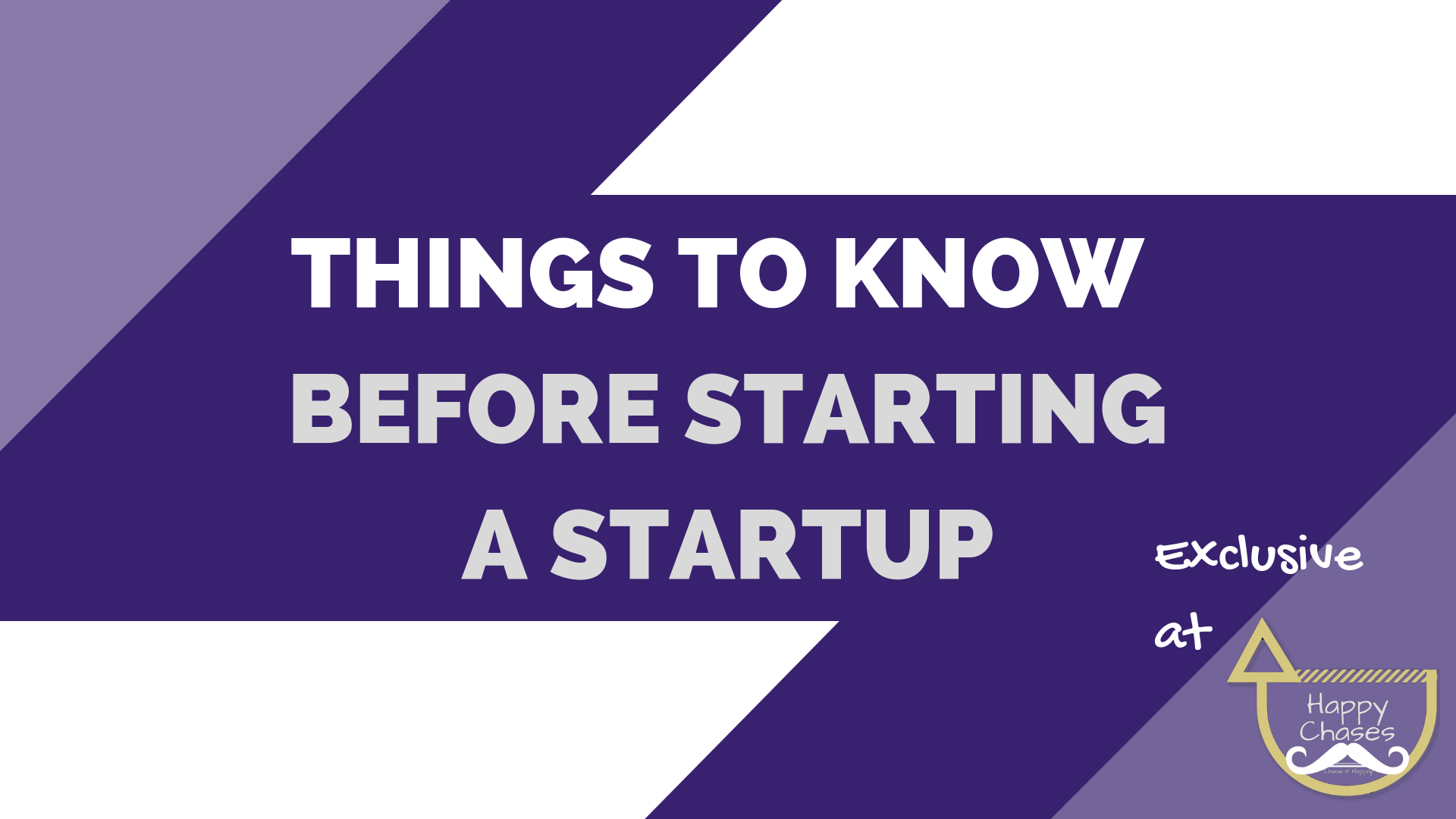 Things to know before starting a startup Feature image