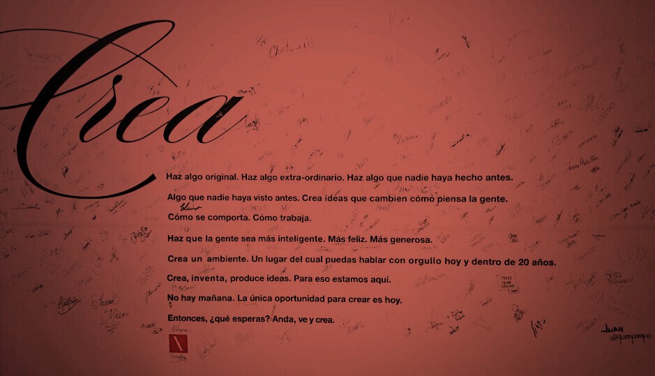 Creando creatividad