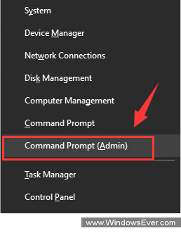 Command prompt Windows 10