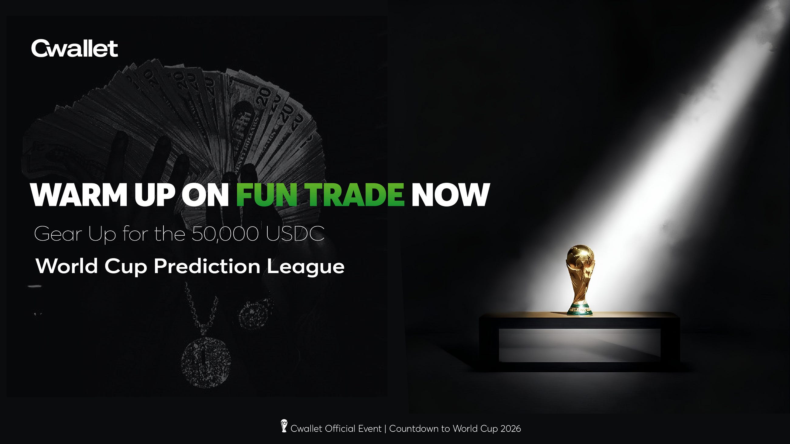 Why Are Smart Users Playing Fun Trade in Cwallet Before the World Cup Starts?