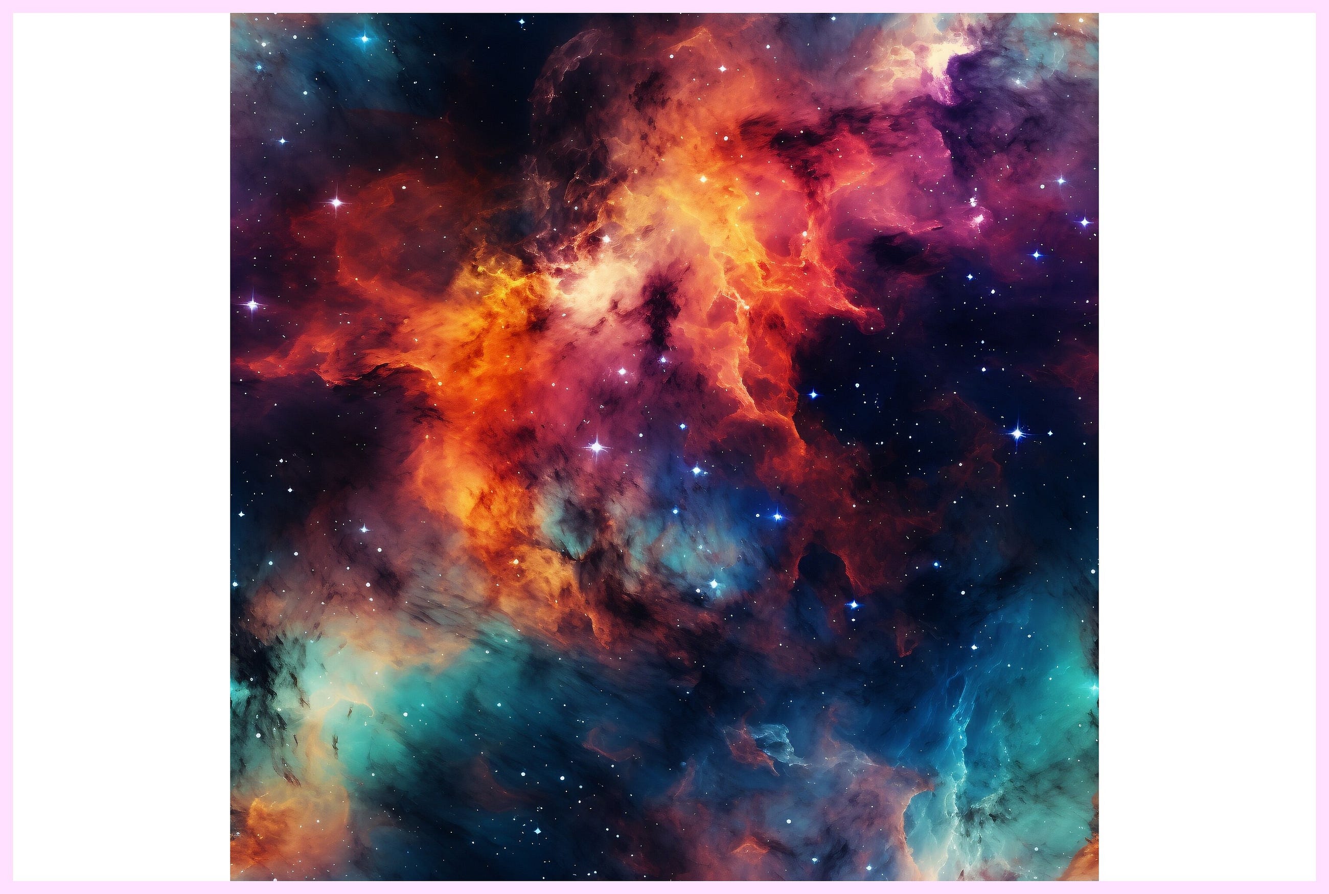Nebula Texture Seamless Pattern Free Download