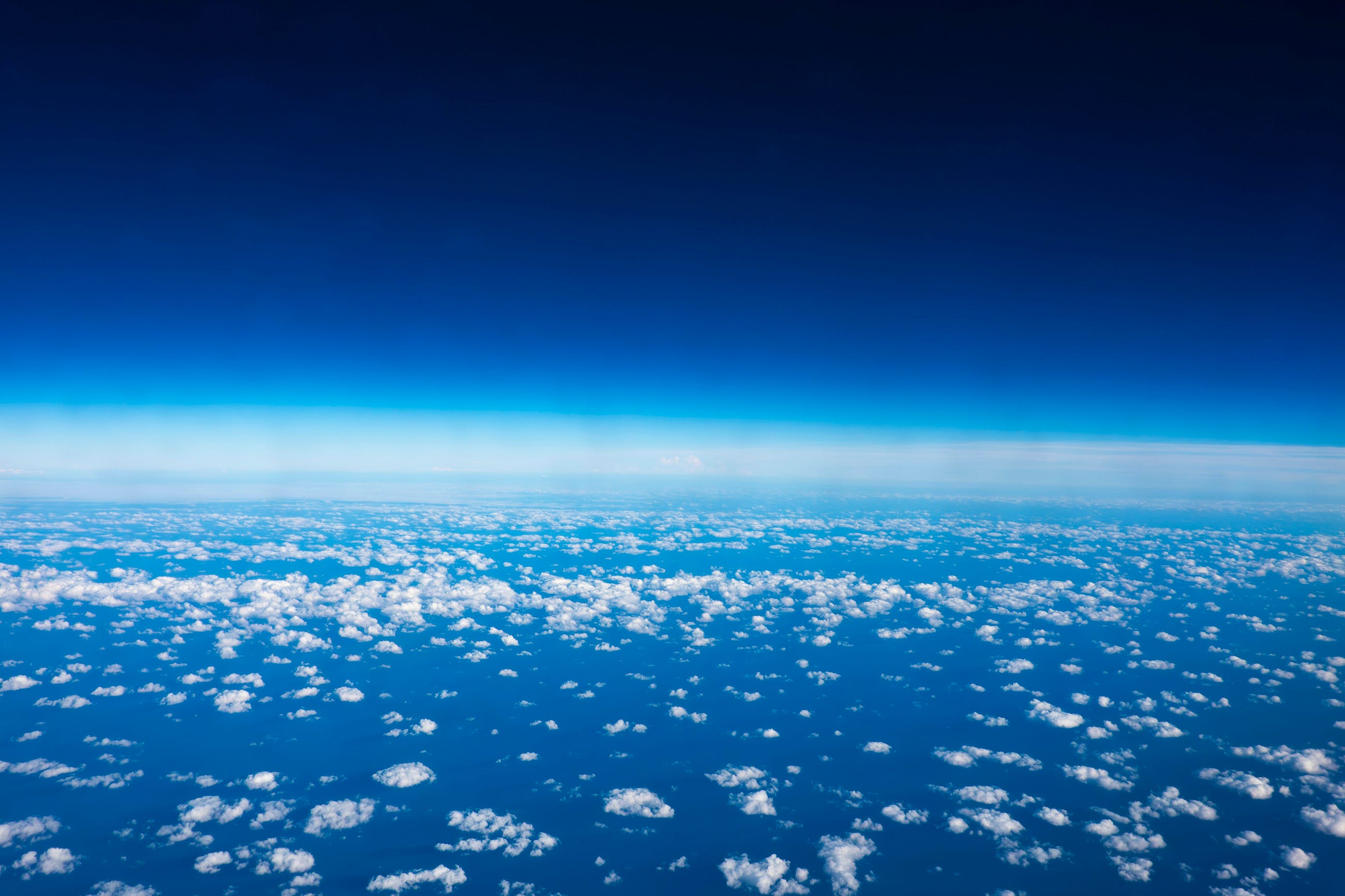 The Blue Veil That Hides the Infinite Black