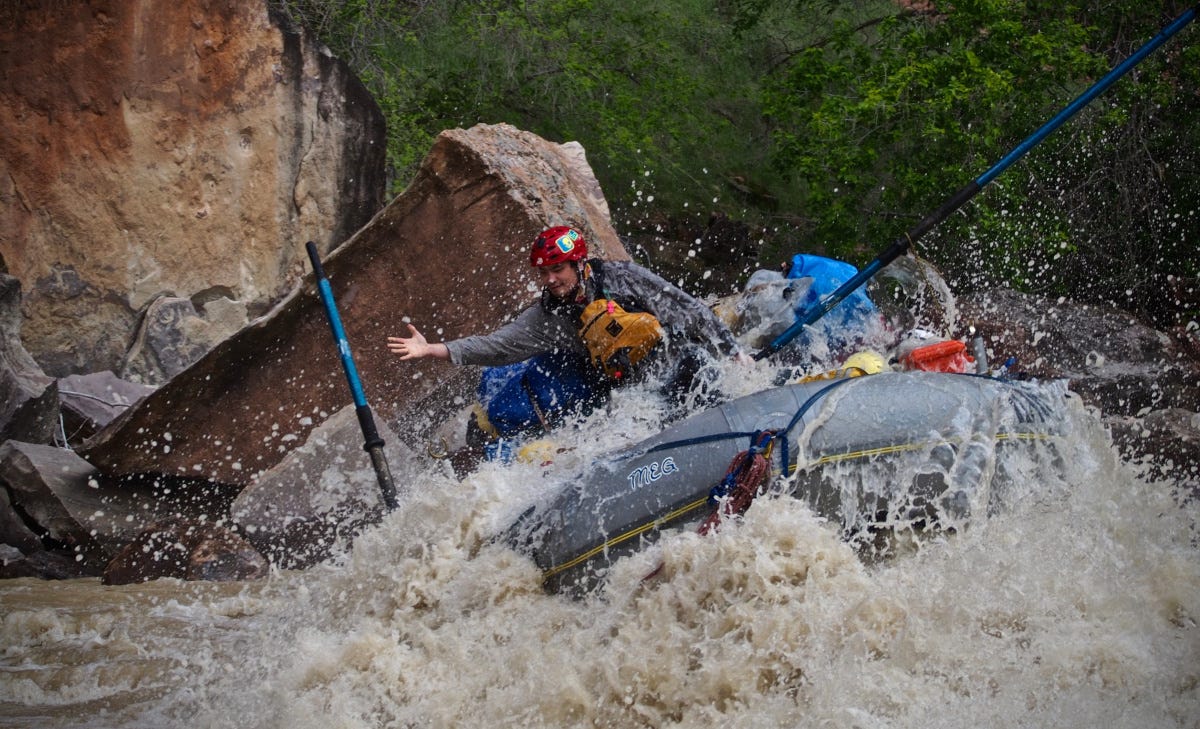 rafting yampa river dinosaur