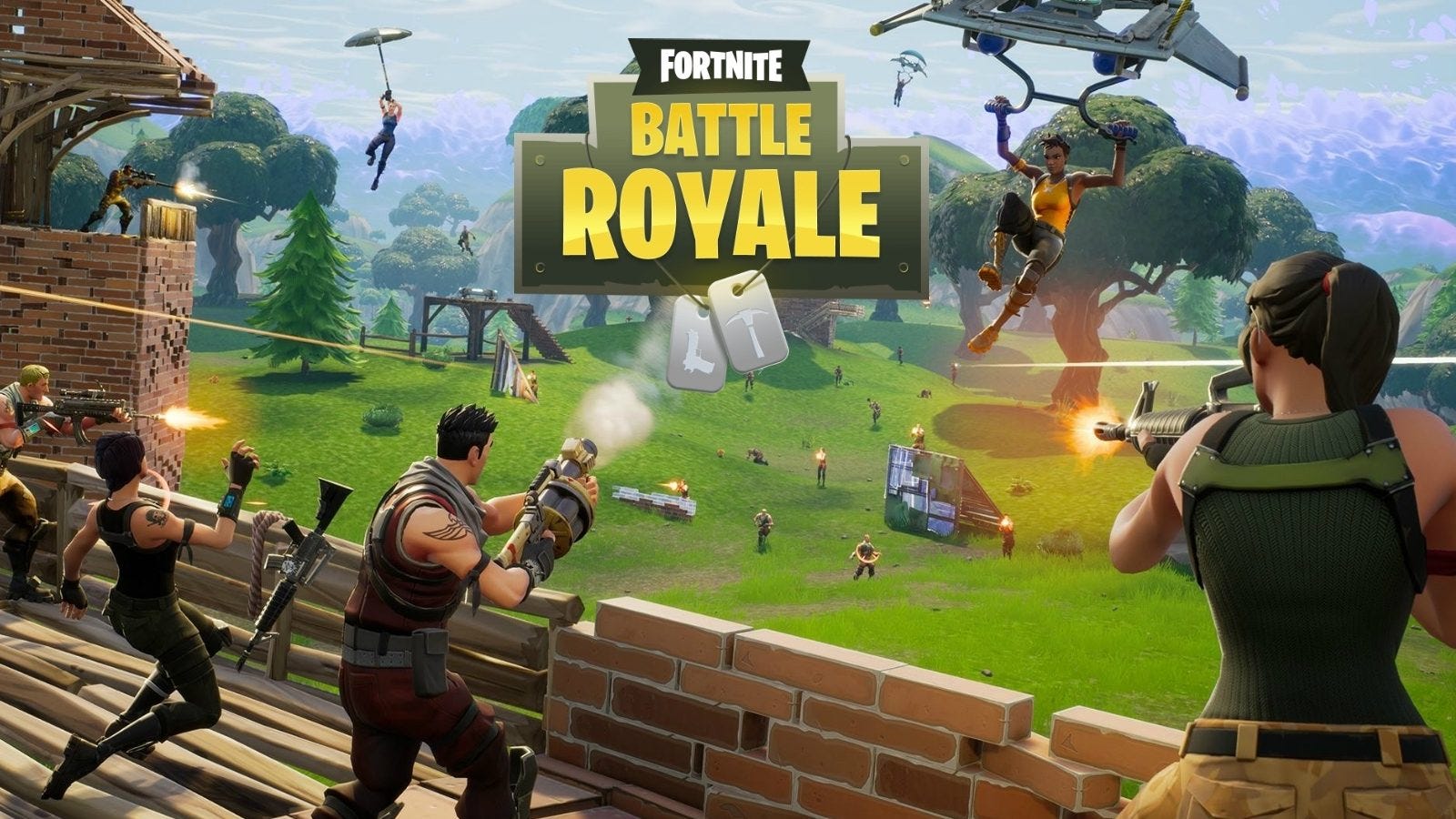 newsflash if you haven t heard of fortnite by now you ve been living under a rock just type up how many players and google will autocomplete your - 100 damage fortnite song