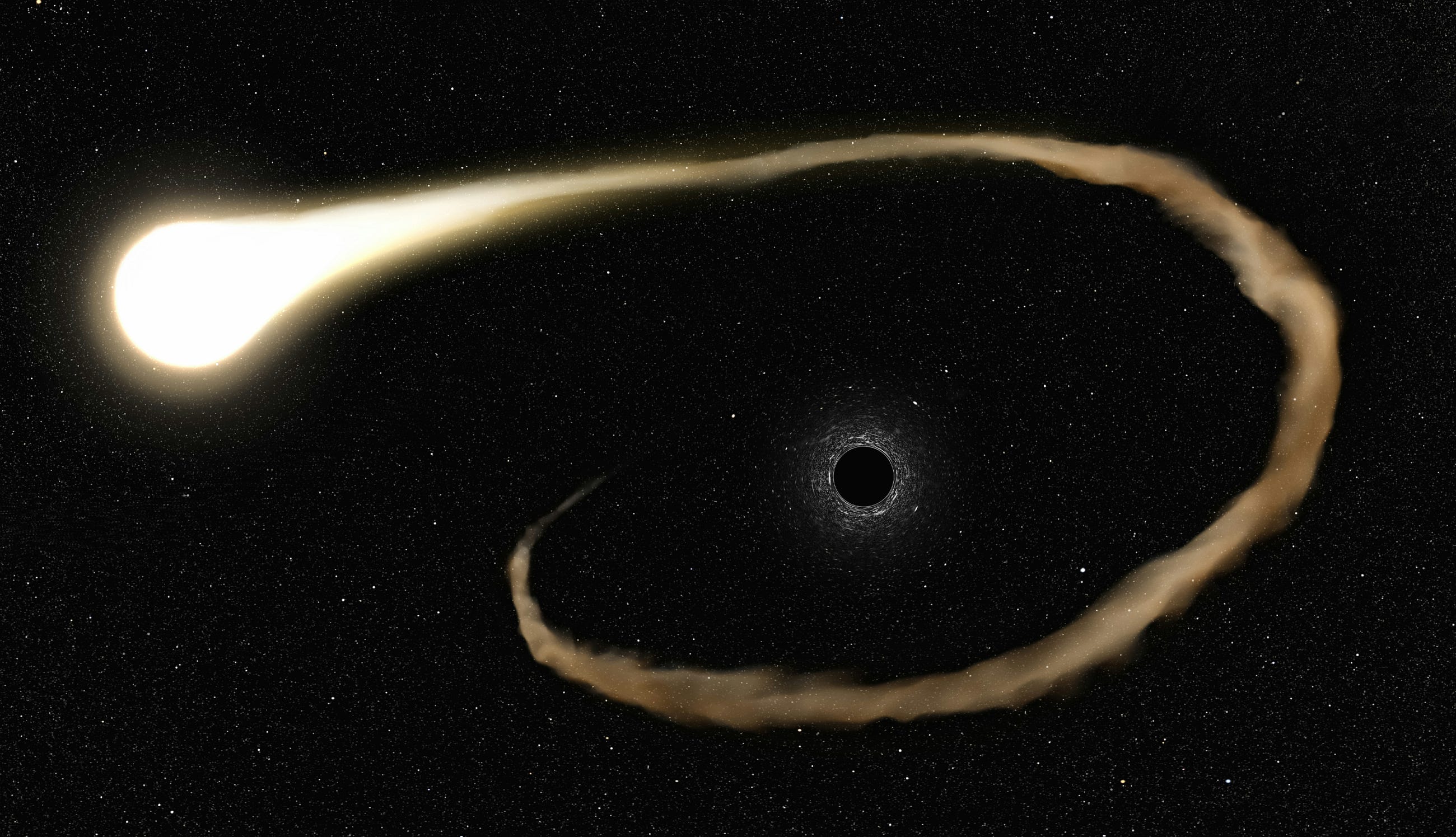 A Black Hole just straight up ate you what do you do-