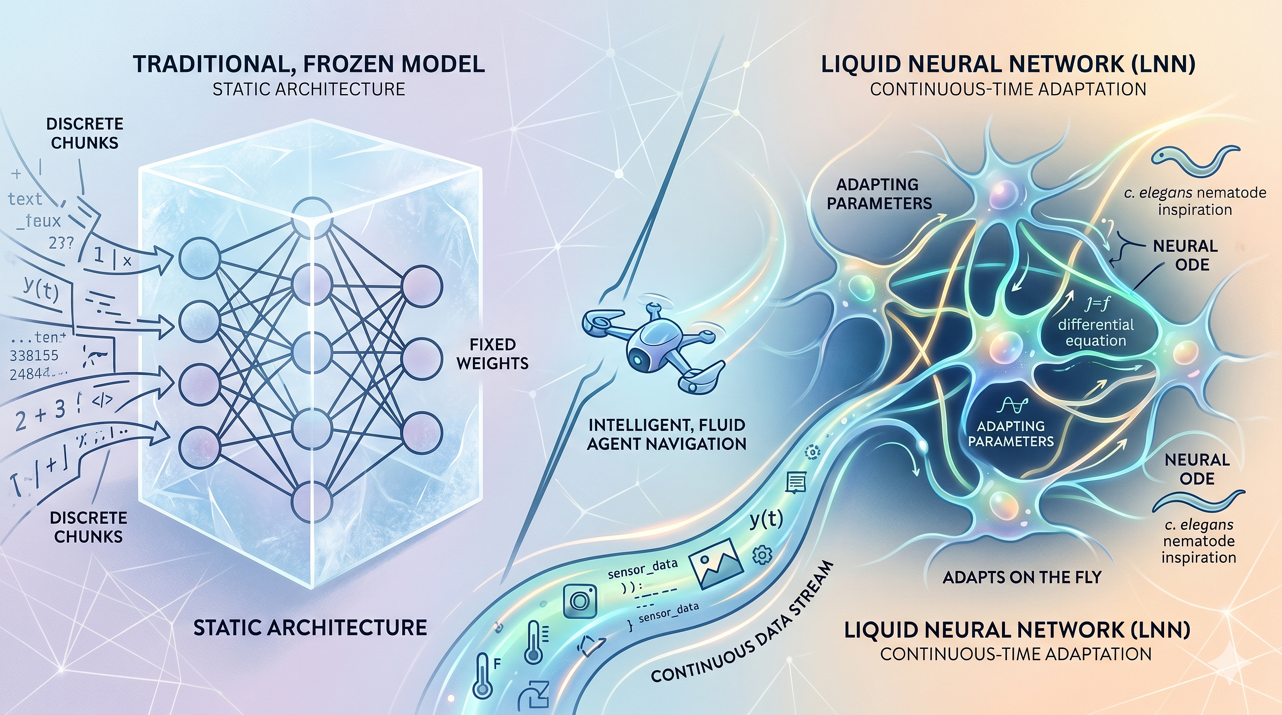 Liquid Neural Networks: Why “Frozen” Models are Becoming Obsolete