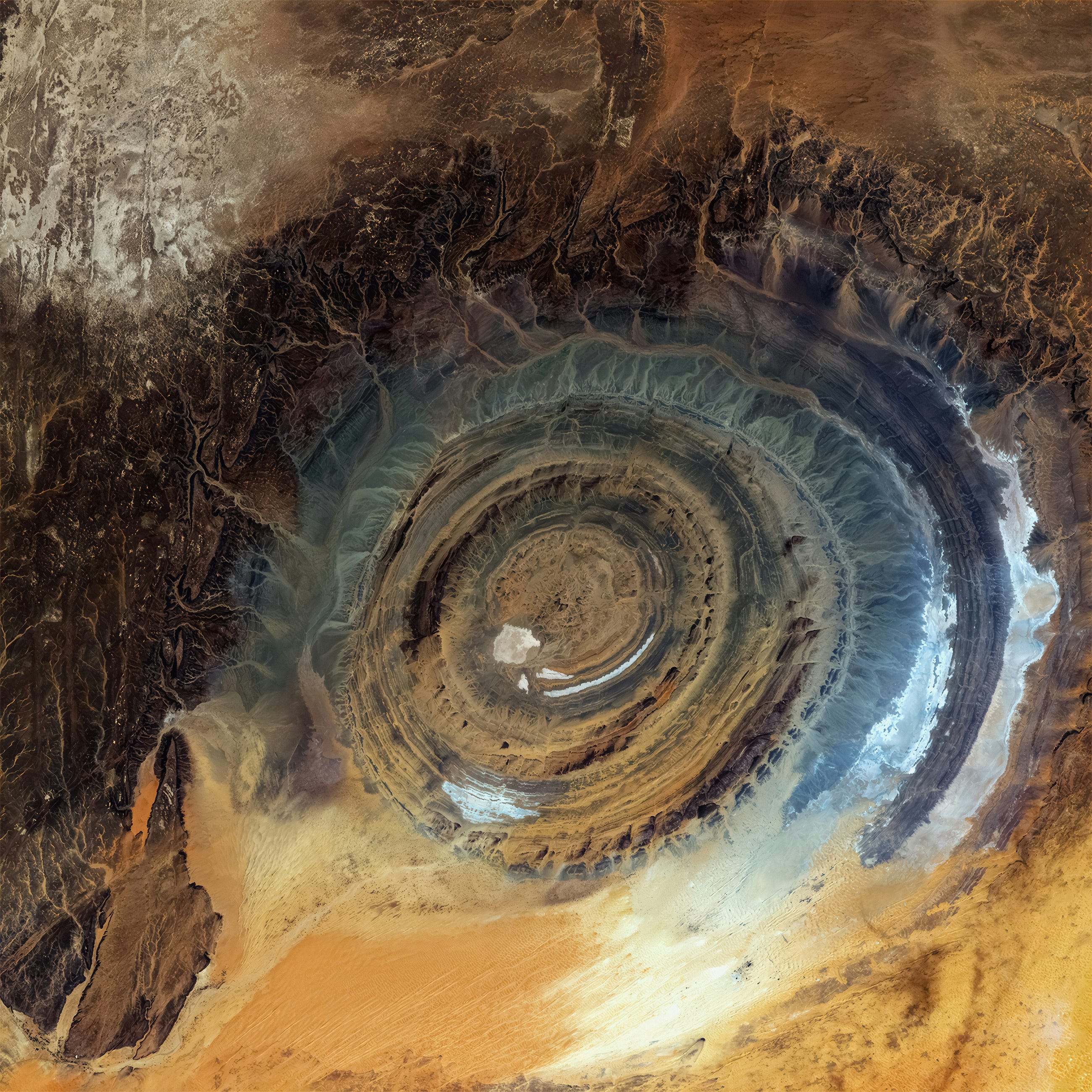 Richat Structure: The Sahara’s Eye Gazing into the Void