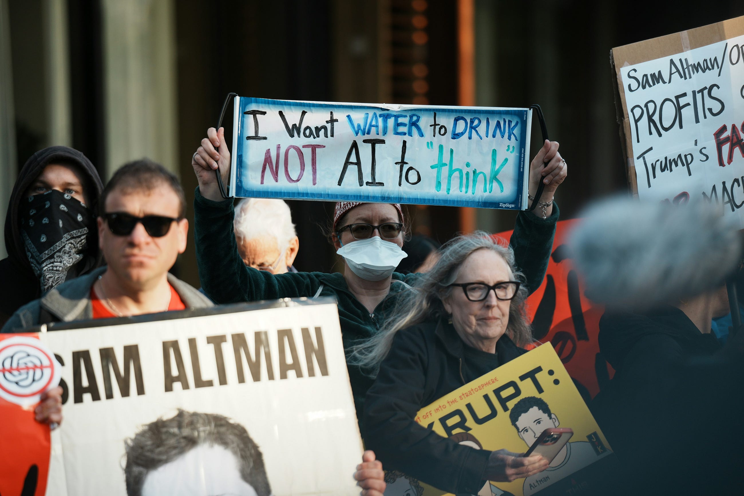 Someone Threw a Firebomb at Sam Altman’s House.