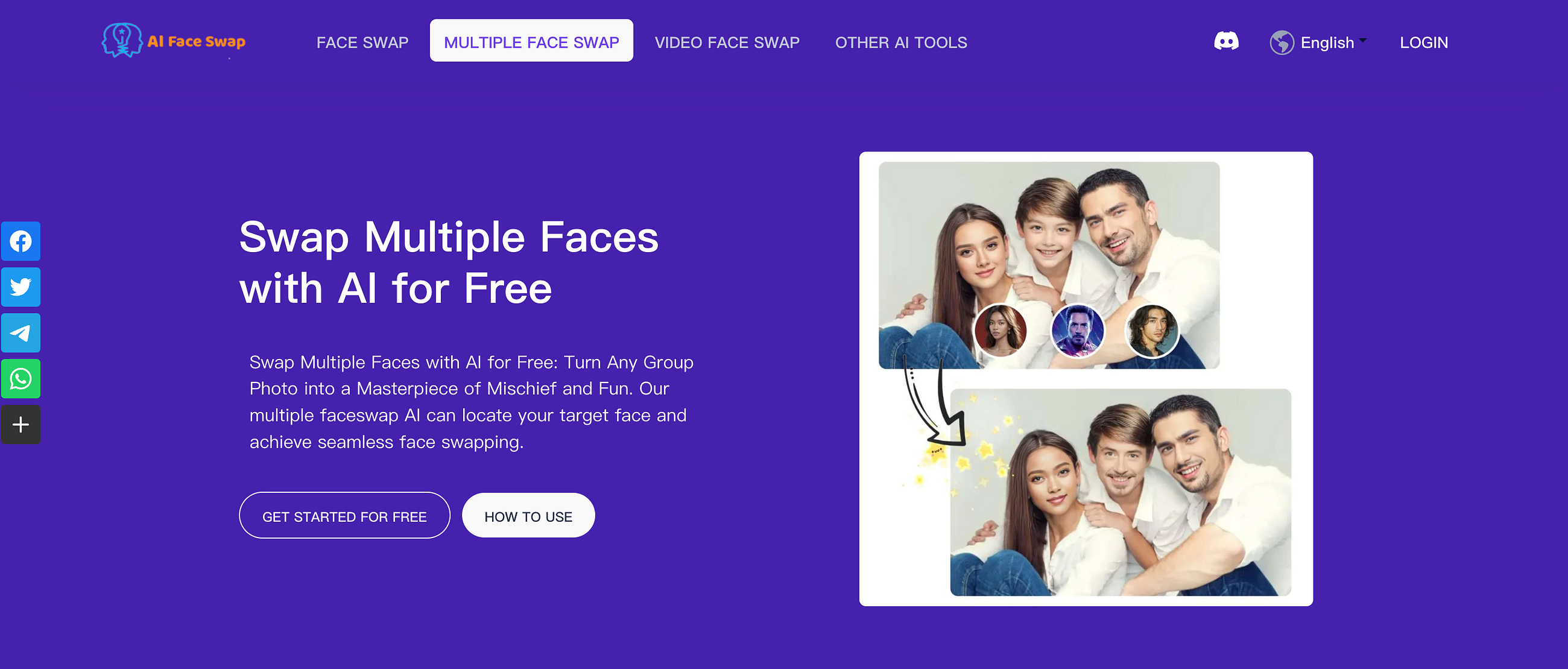 AI Face Changer: Swap Your Faces with One Click