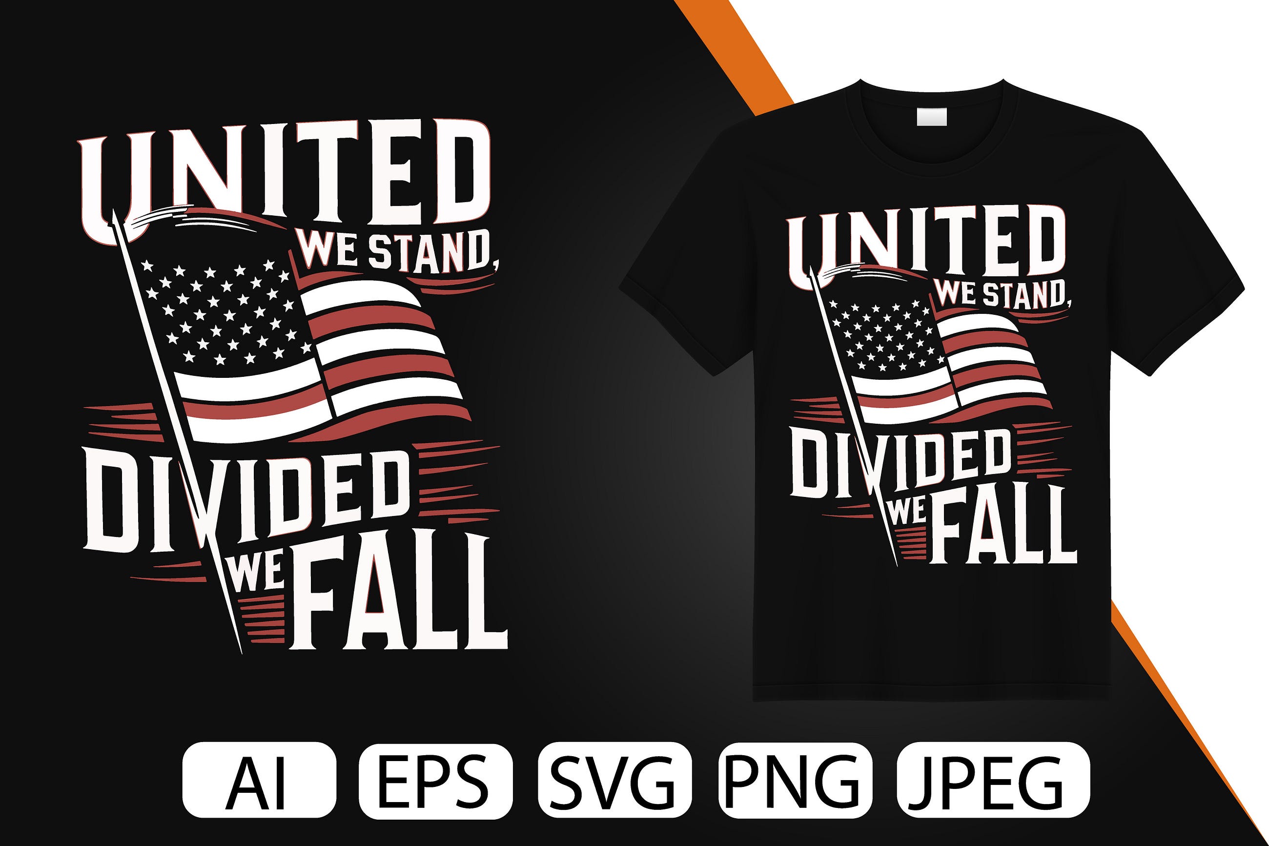 Patriotic T-shirt Design Generative AI (T-shirt Designs)
