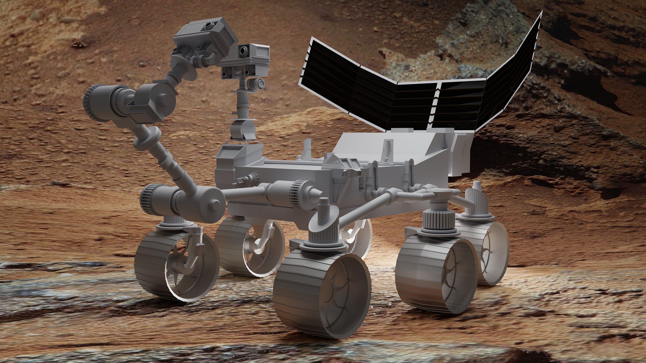 China’s rover on Mars discovers evidence that water existed on Mars Mo