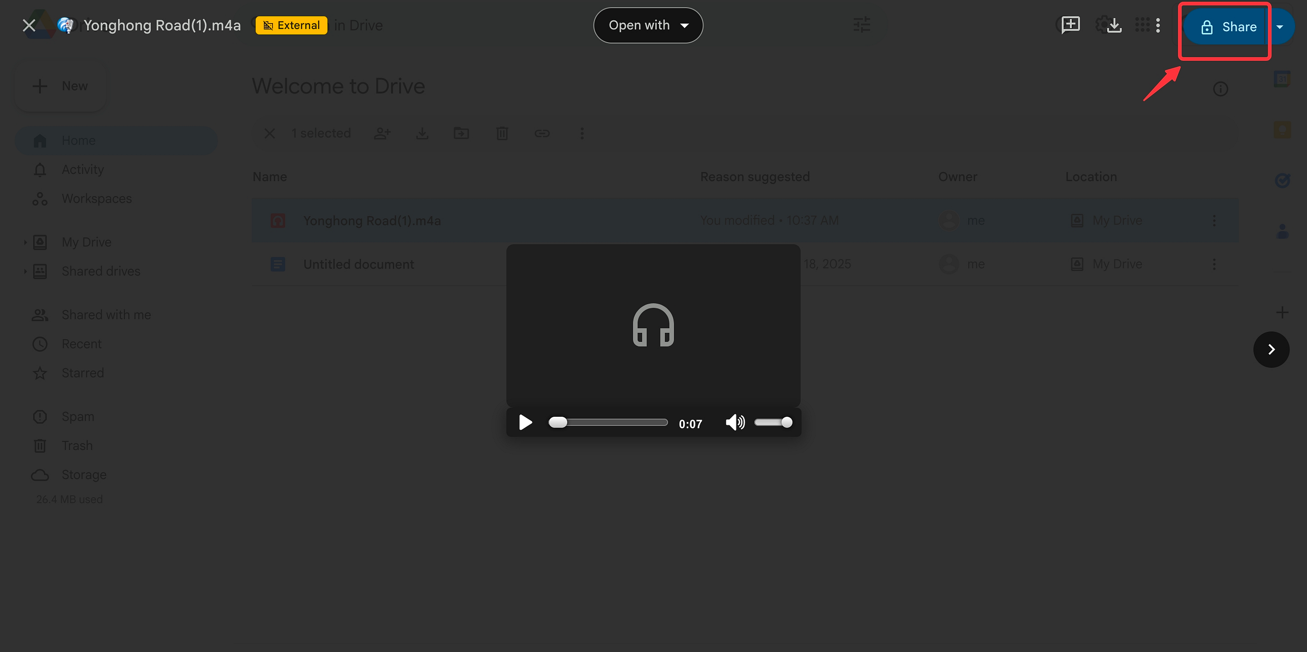 How to Make Your Google Drive File Public for Transcription on Inkr