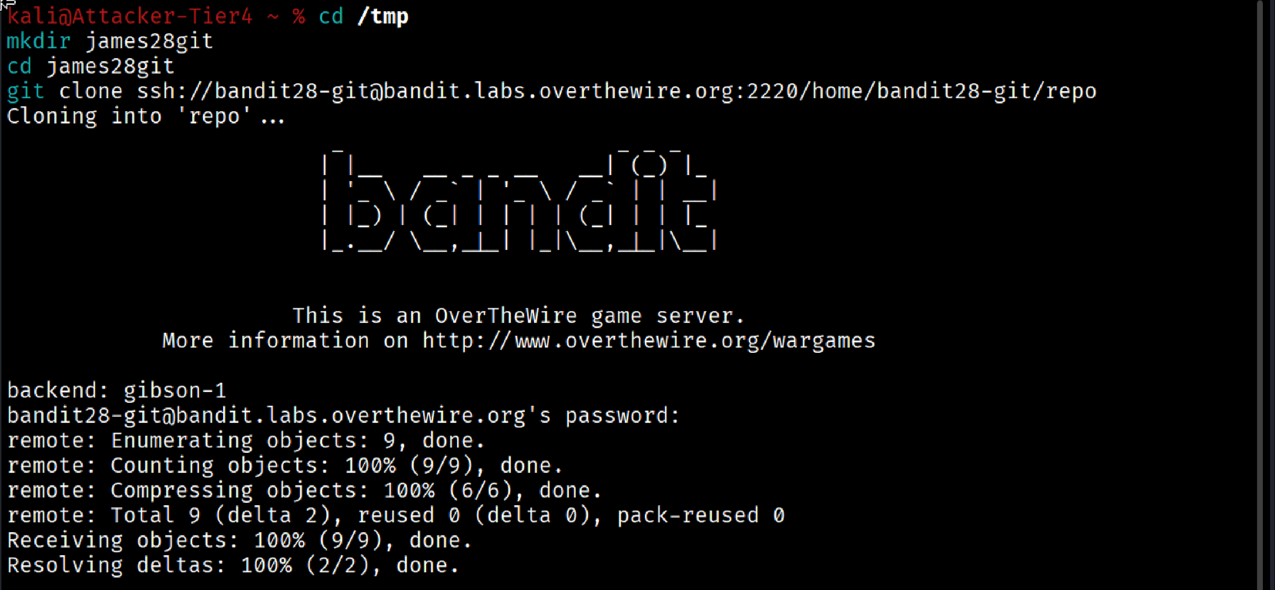 OverTheWire Bandit Walkthrough — Level 28 → 29 | 30-Day Cybersecurity Learning Journey (Day 28)