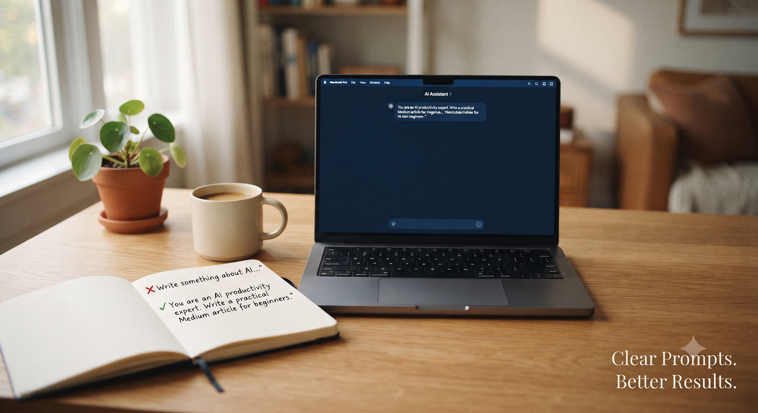 The Best AI Prompt Isn’t the Longest One — It’s the Clearest