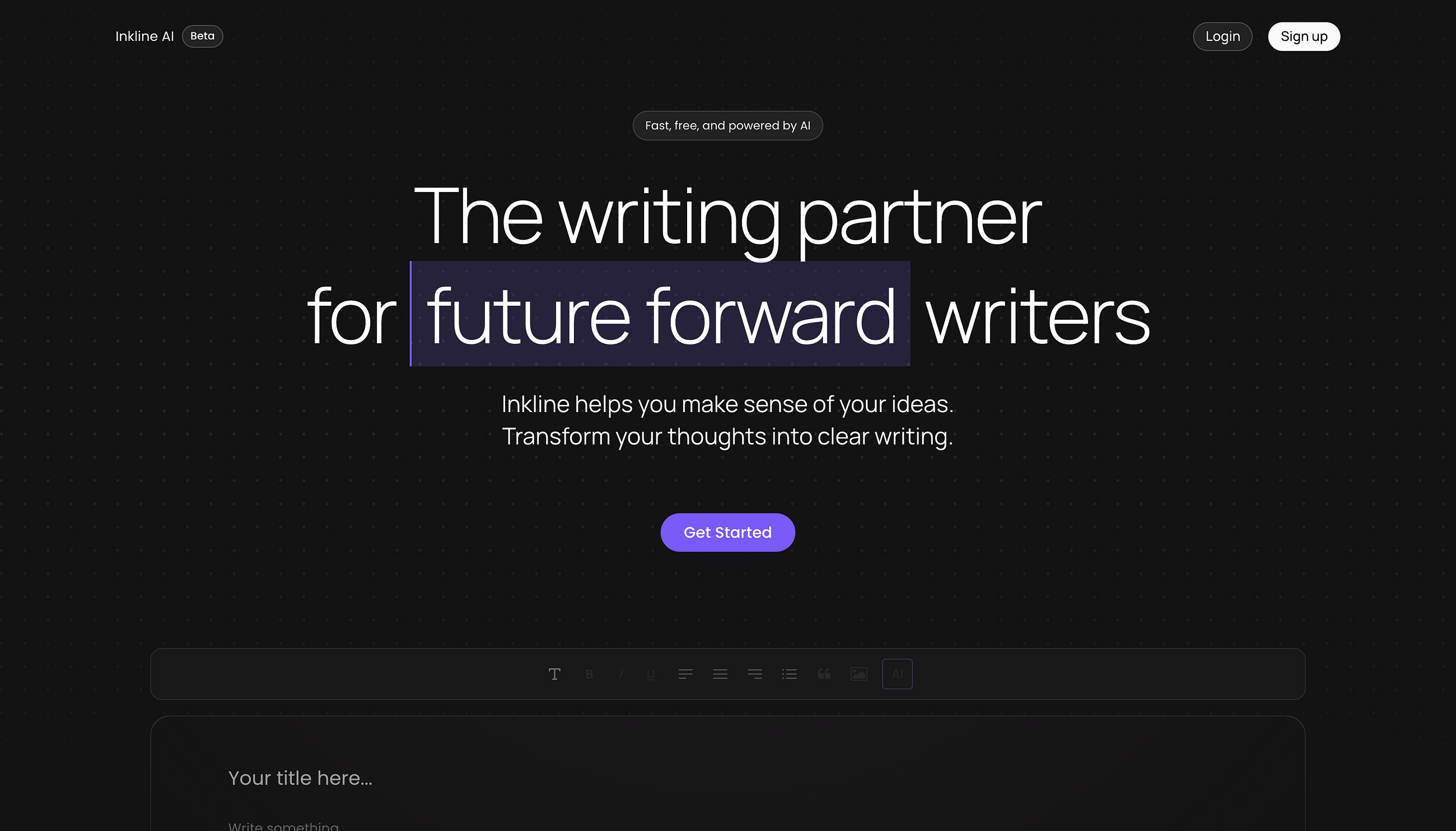 Inkline AI: Revolutionizing the Art of Writing with Intelligent Integrations