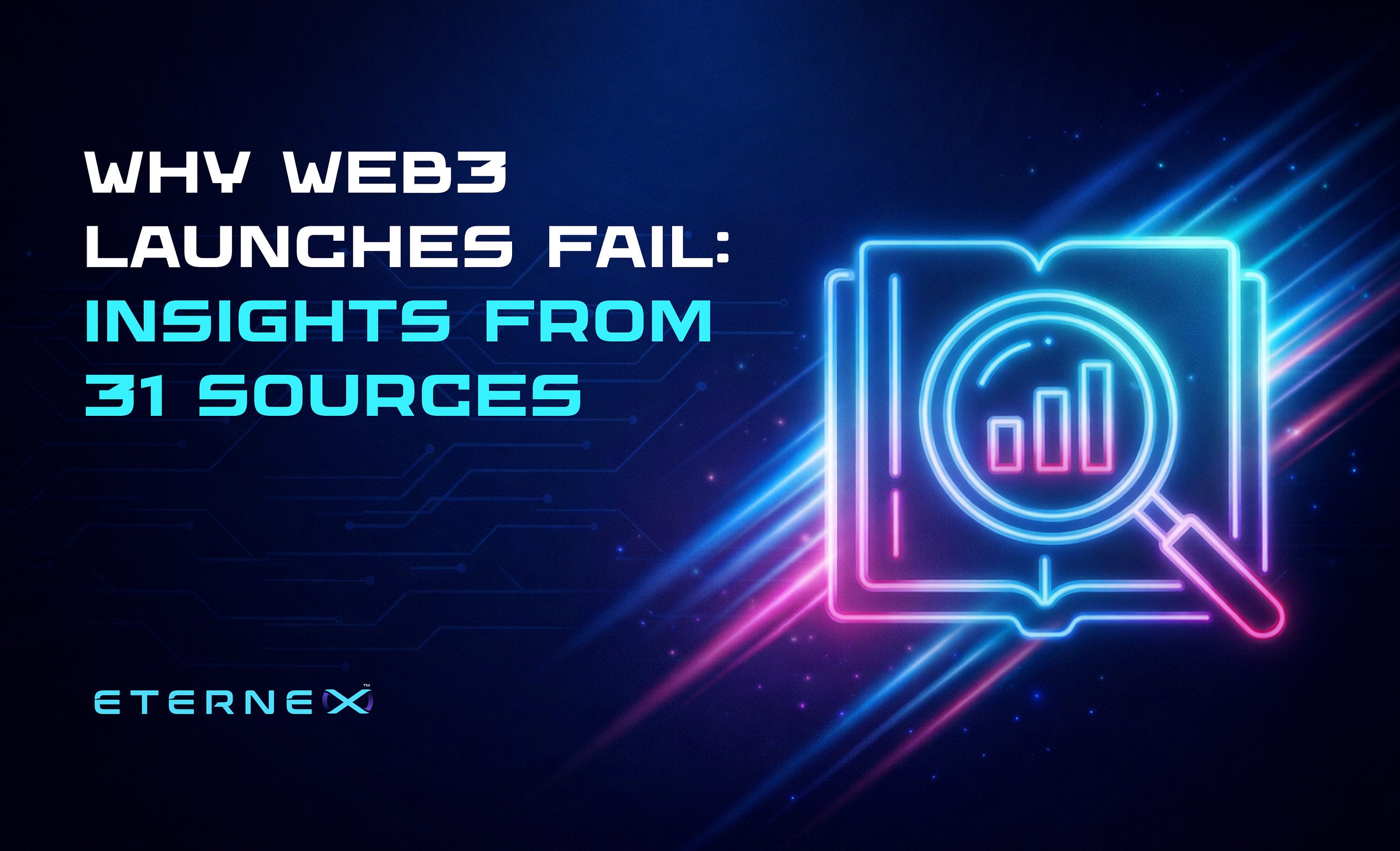 We Analyzed 31 Sources on Web3 Launch Failures. Here’s What We Found