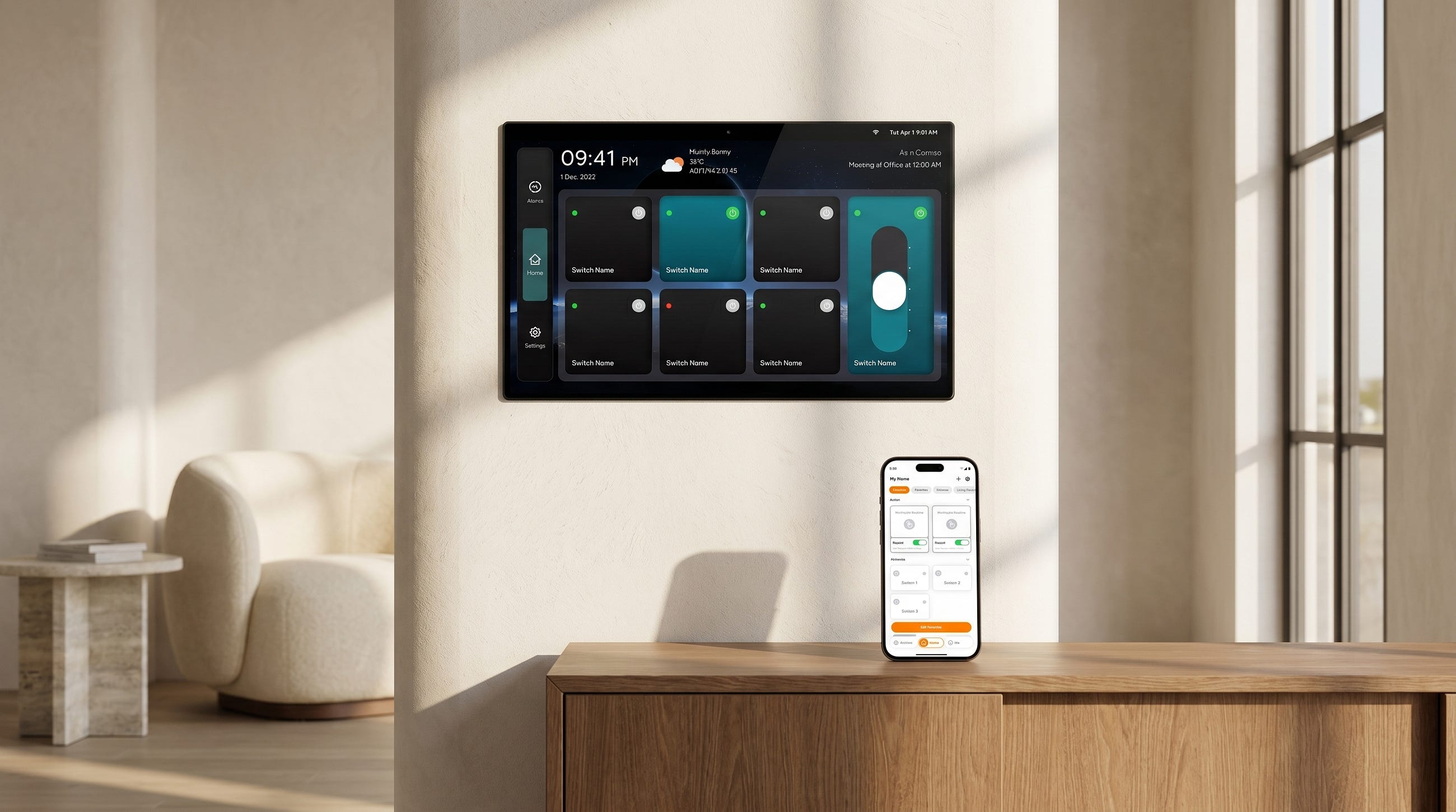 Mirari Surface: Designing a Smart Home Control Experience