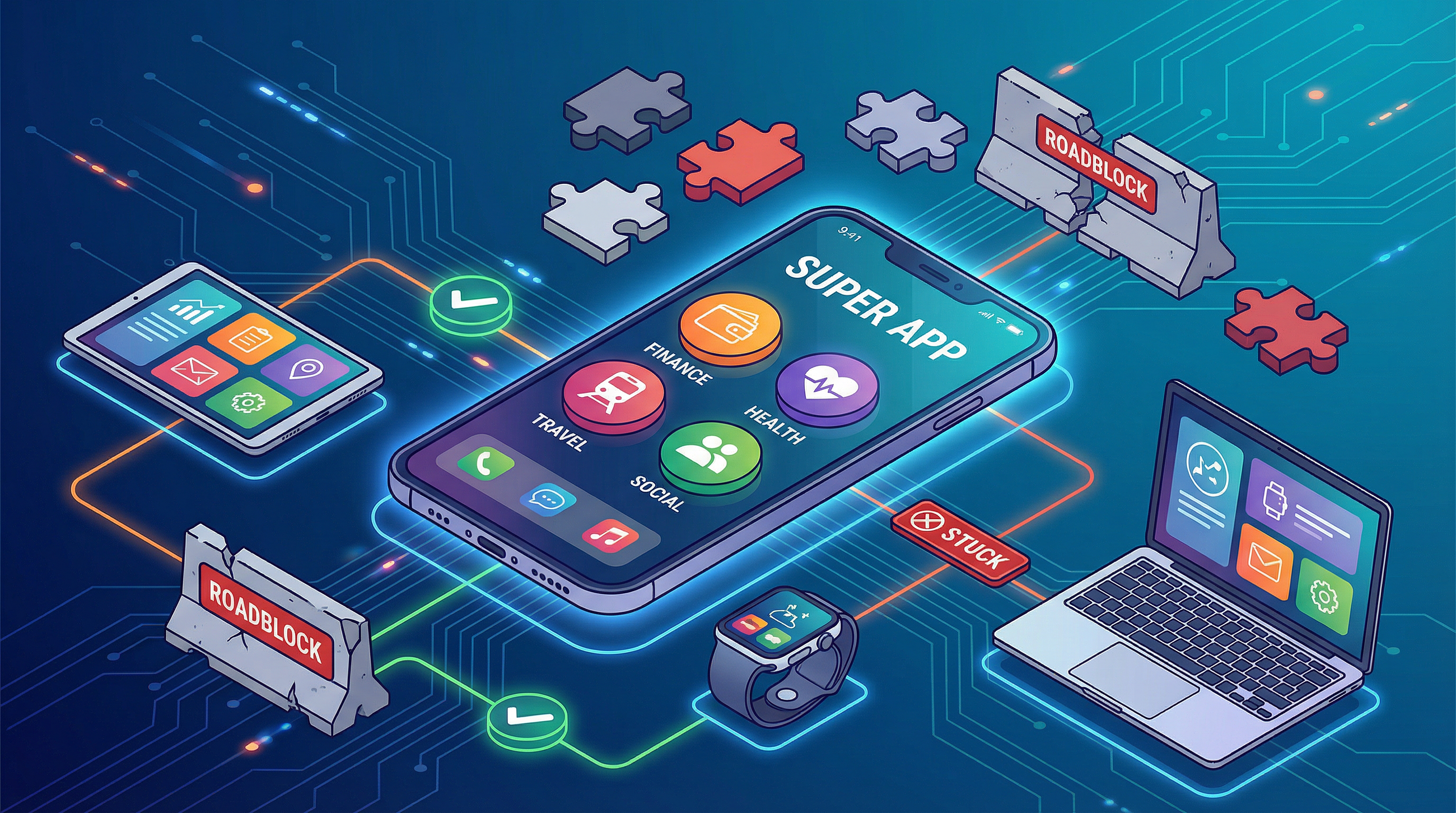 Super Apps Work. But Most Teams Get Stuck.