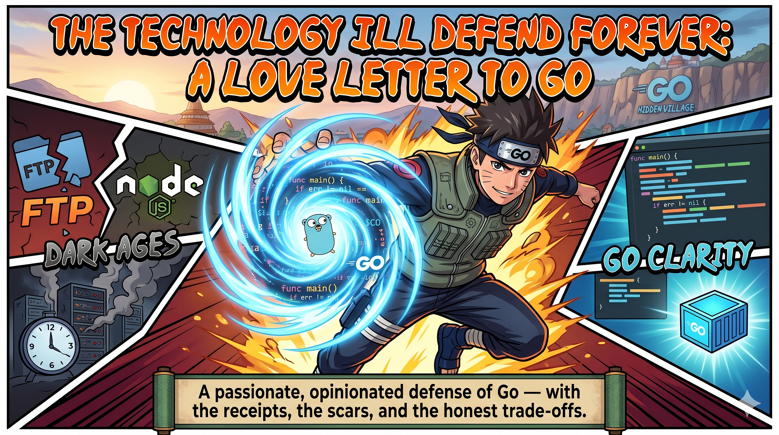 The Technology I’ll Defend Forever: A Love Letter to Go