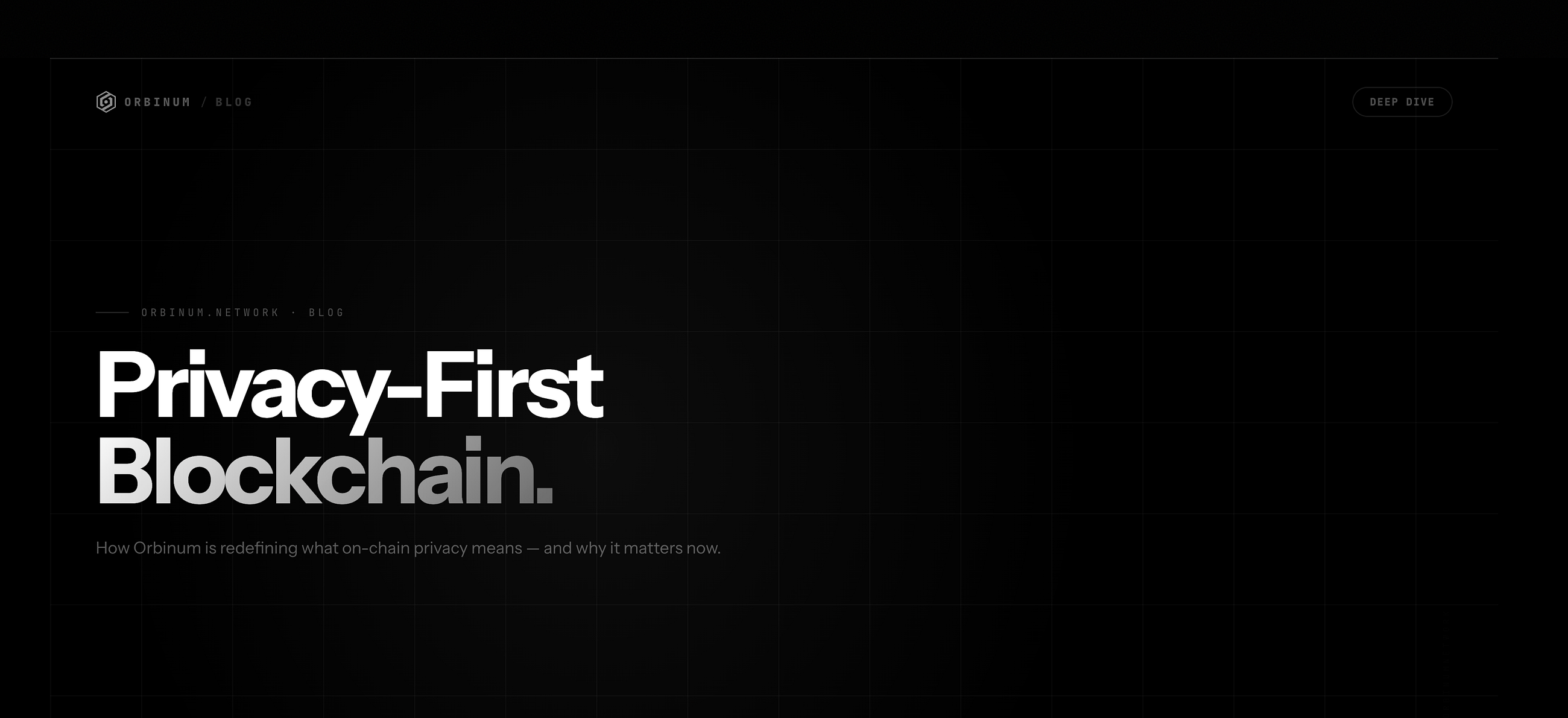 Beyond the Unified Wallet: Building Your Modular Identity on Orbinum