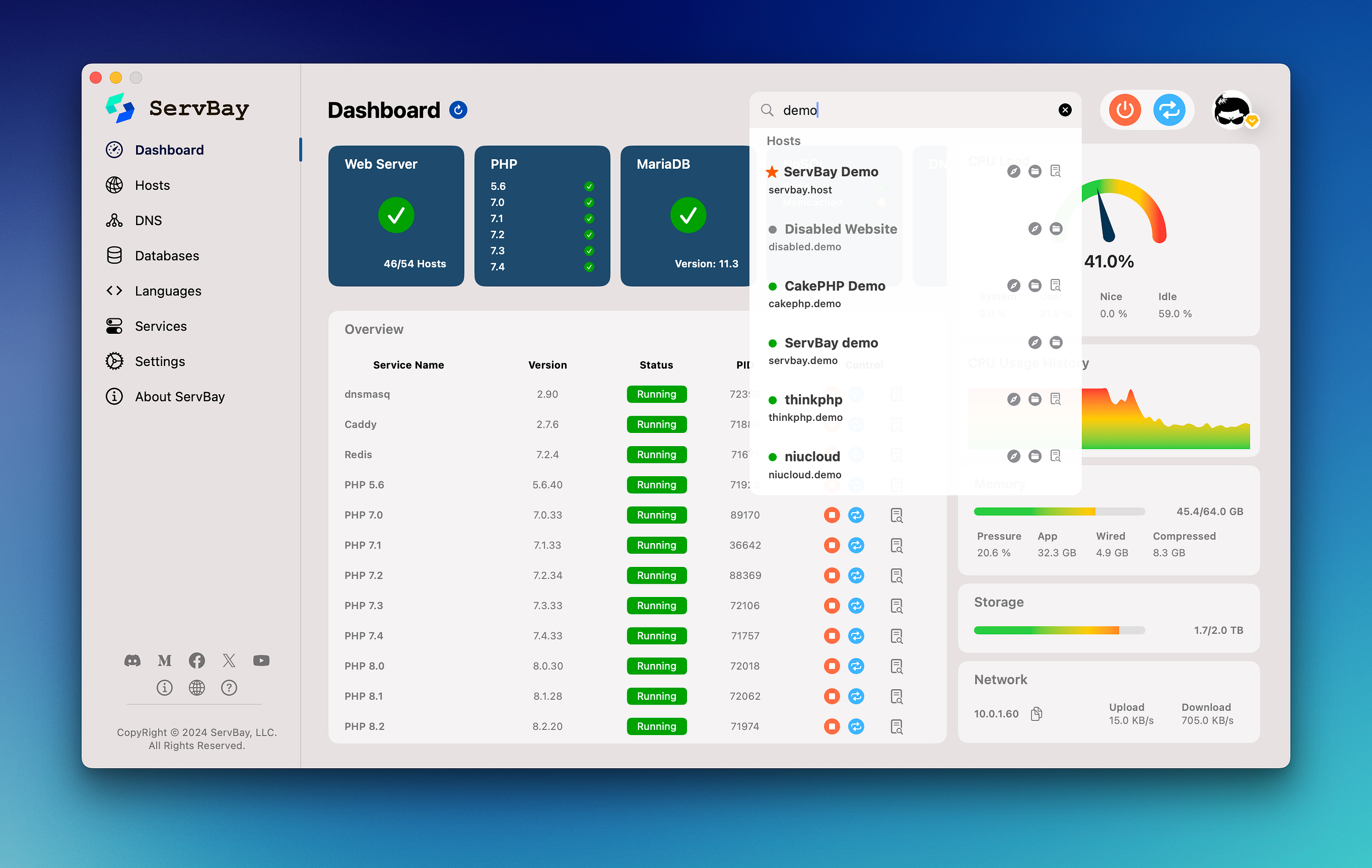 Update Announcement: ServBay 1.4.2, New Features and Improvements!