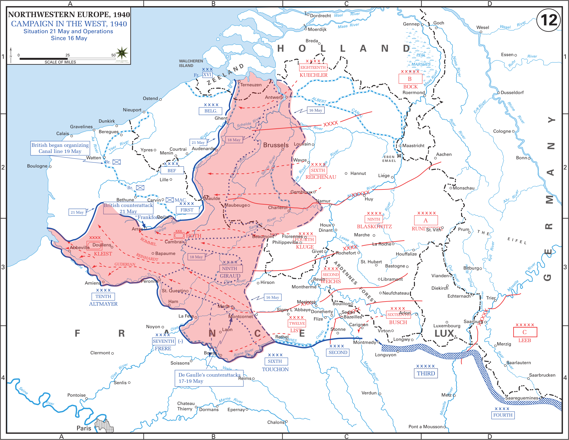 Western Front Maps Of World War II – Inflab – Medium