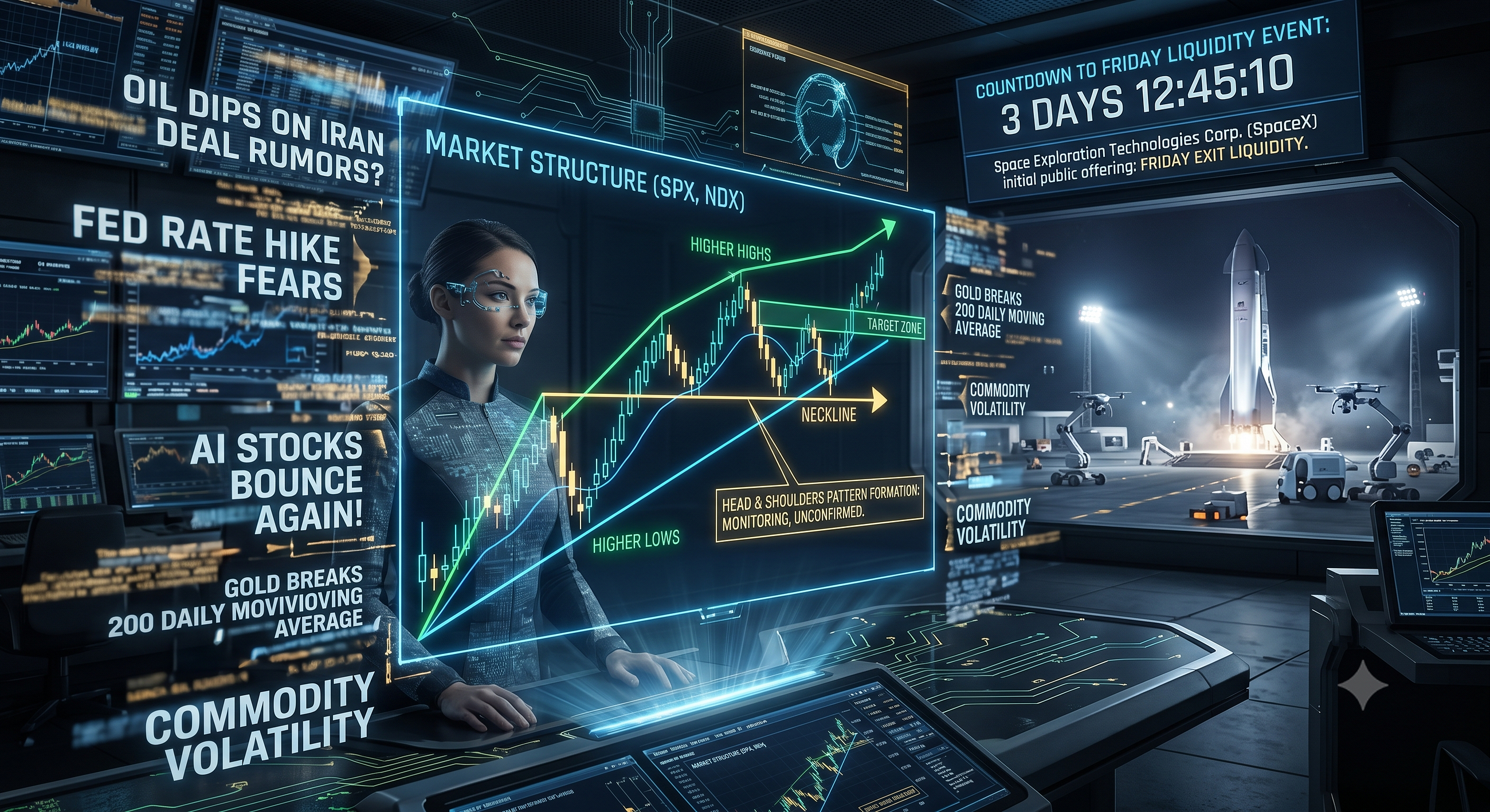 Charts Over Noise: Market Structure Into Friday’s Liquidity | June 9, 2026