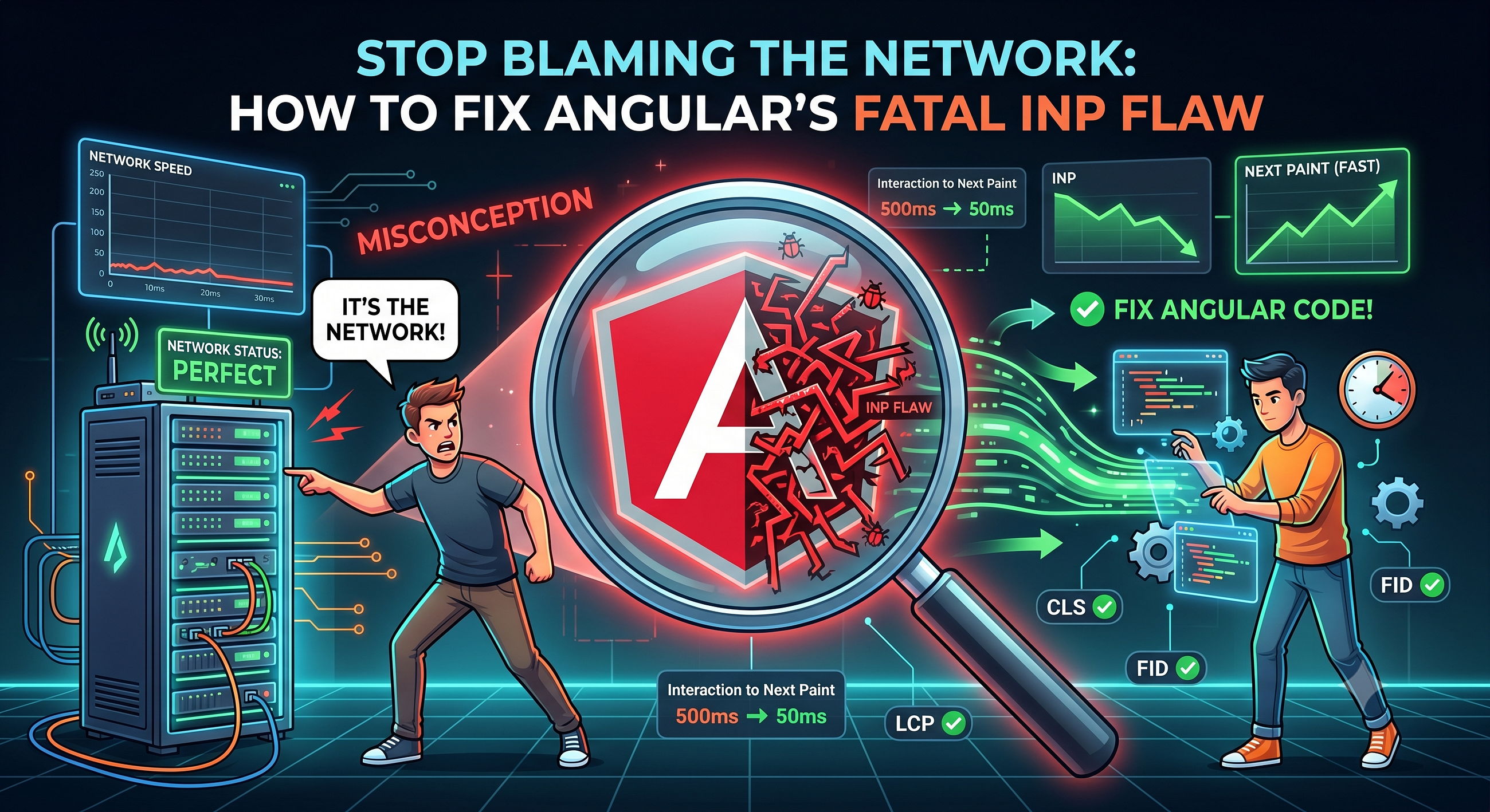 Stop Blaming the Network: How to Fix Angular’s Fatal INP Flaw