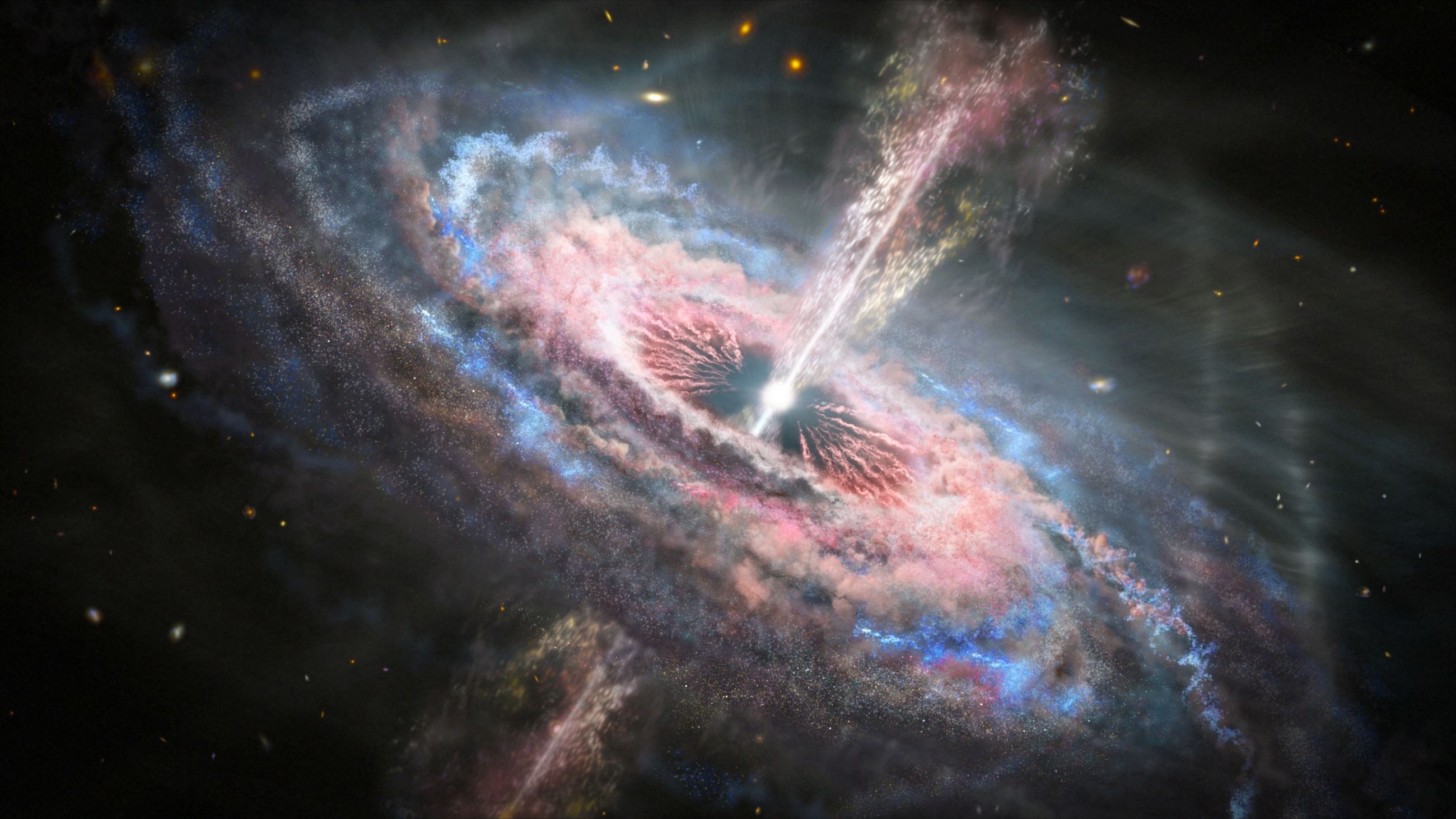 When Black Holes Killed Entire Galaxies