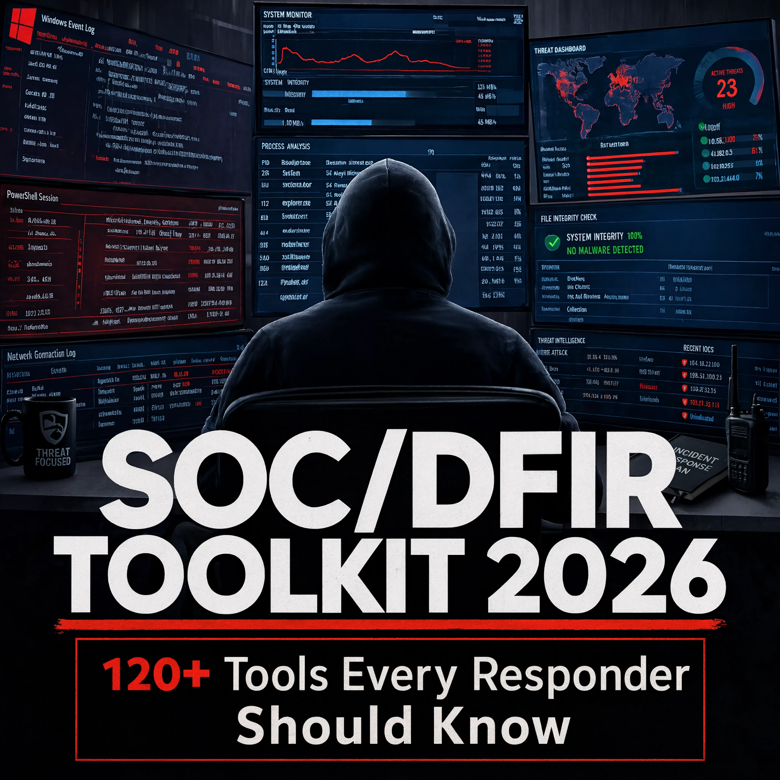 A Complete Guide to SOC and DFIR Tools for Modern Cyber Investigations